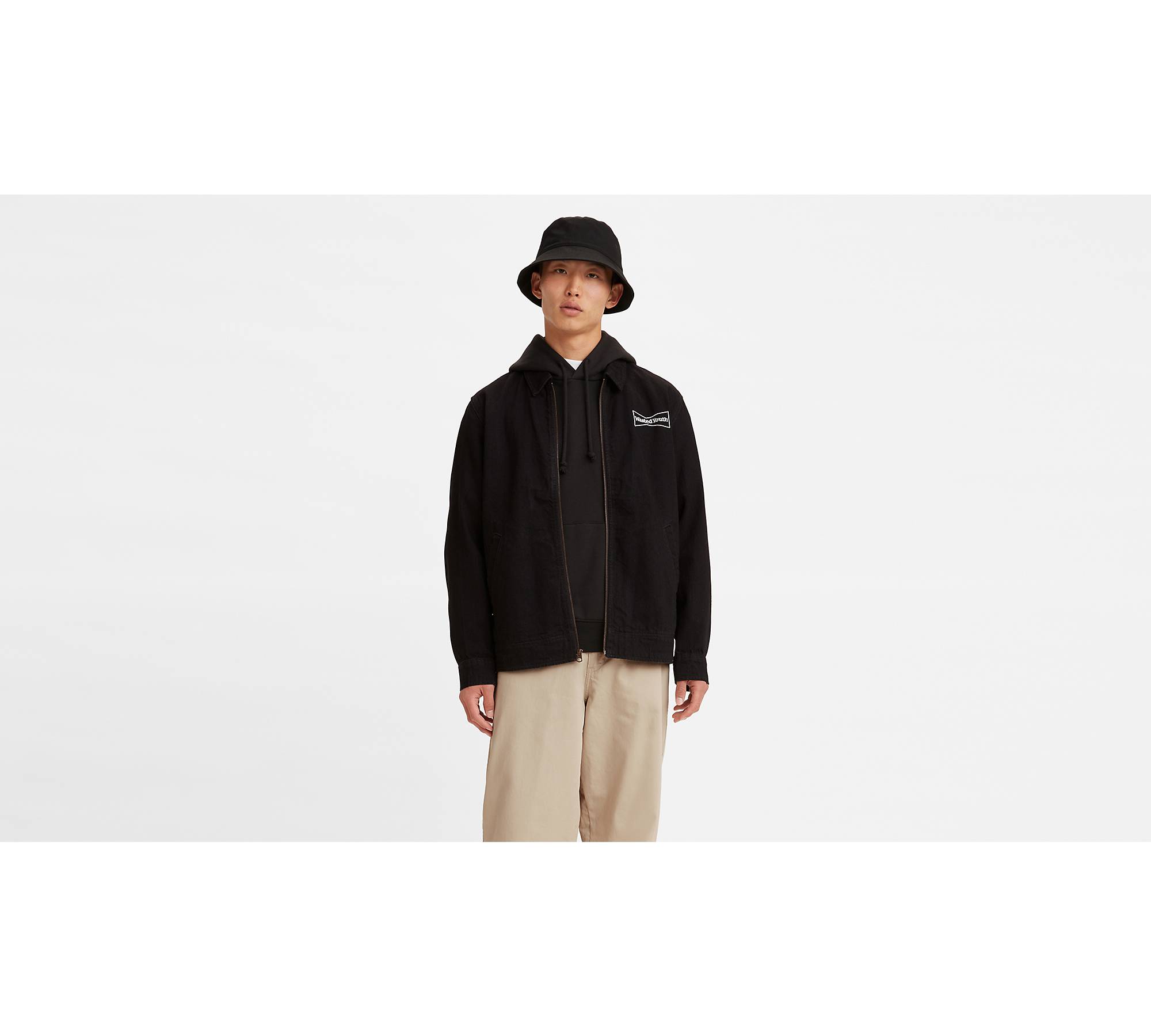 Levi's® X Verdy For Wasted Youth Workers Jacket - Black | Levi's® GB