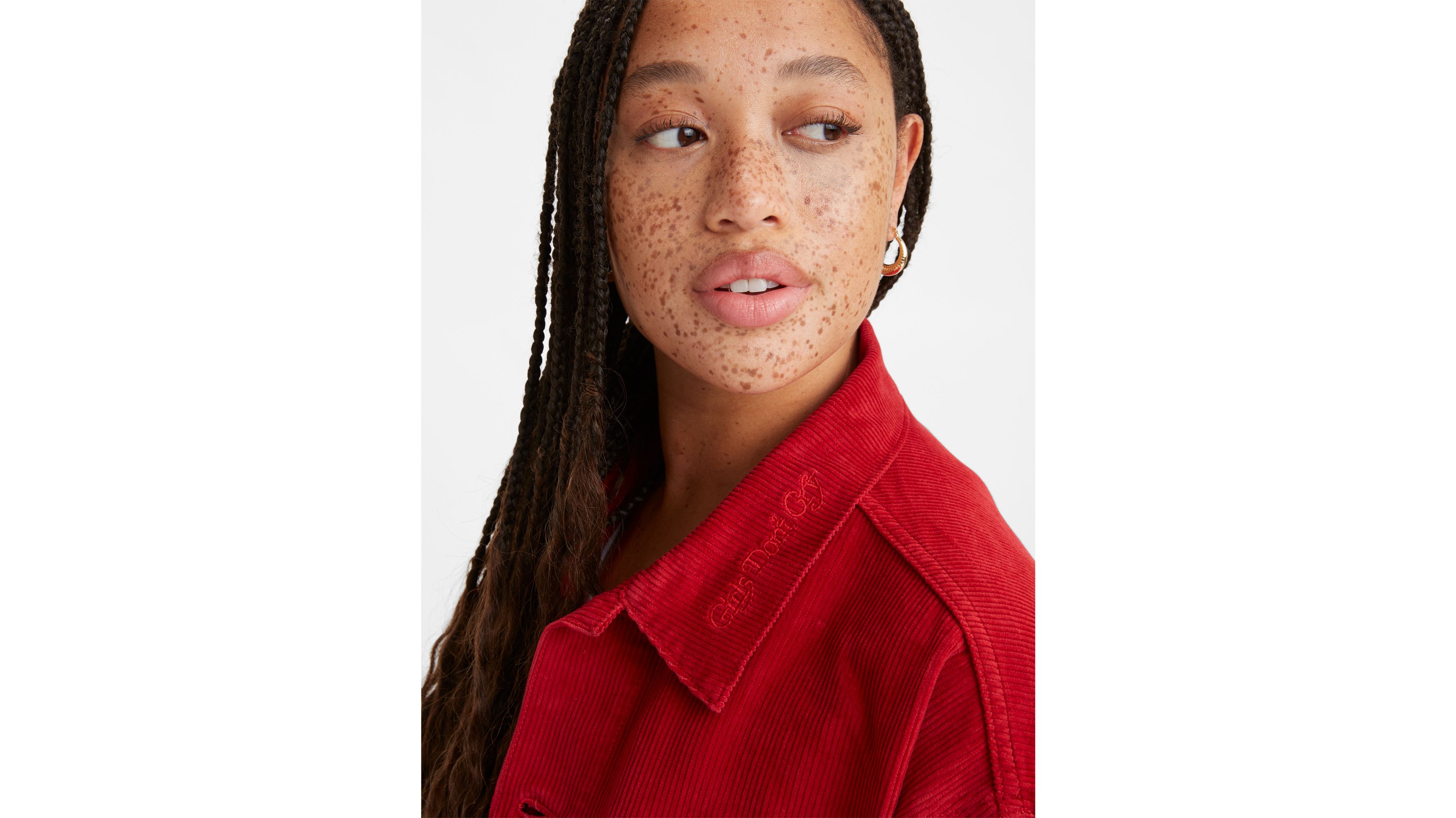 Levi's® X Girls Don't Cry Corduroy Trucker Jacket - Red | Levi's® US