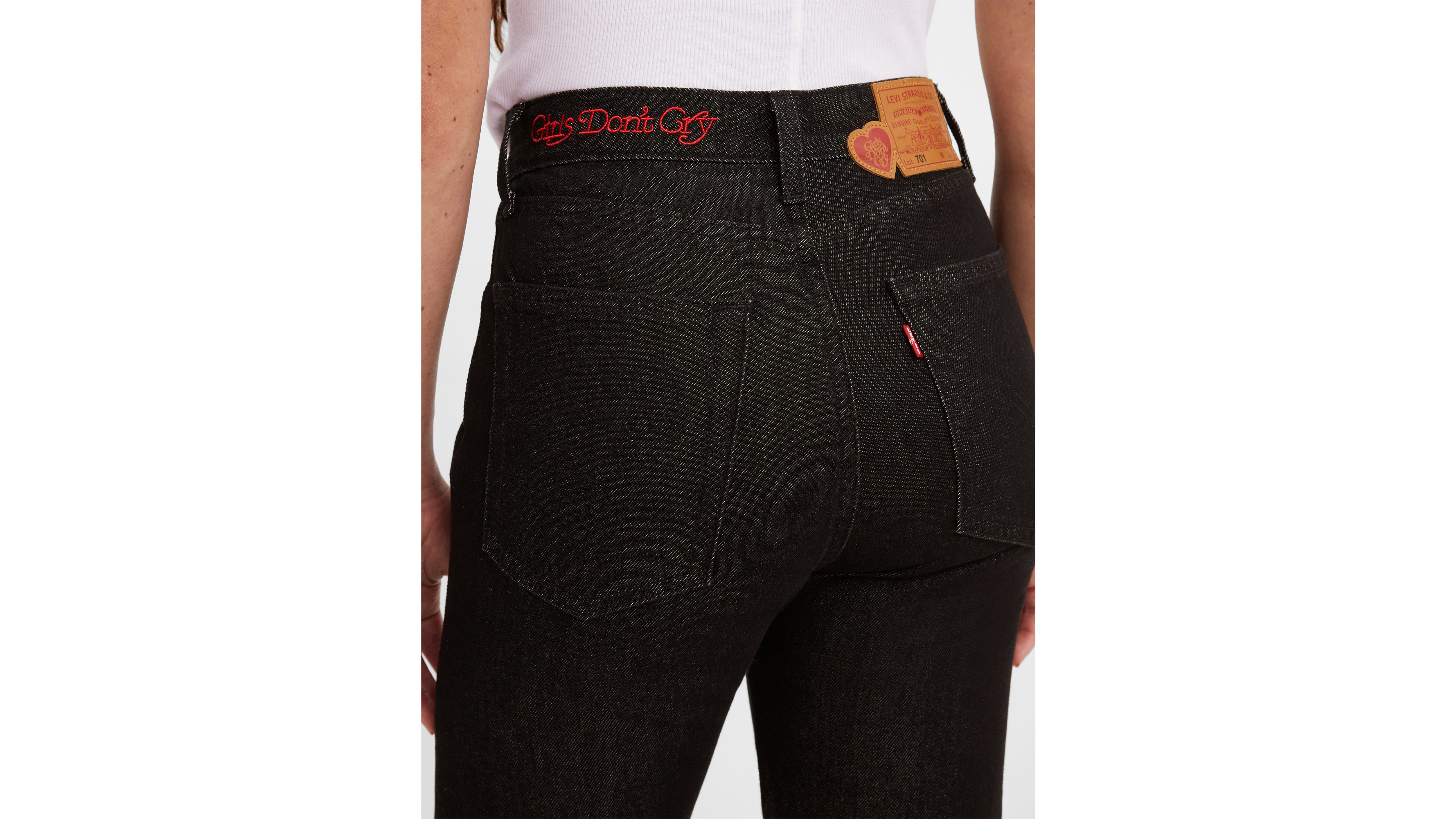 Levi's® X Girls Don't Cry 701 Women's Jeans - Black | Levi's® US