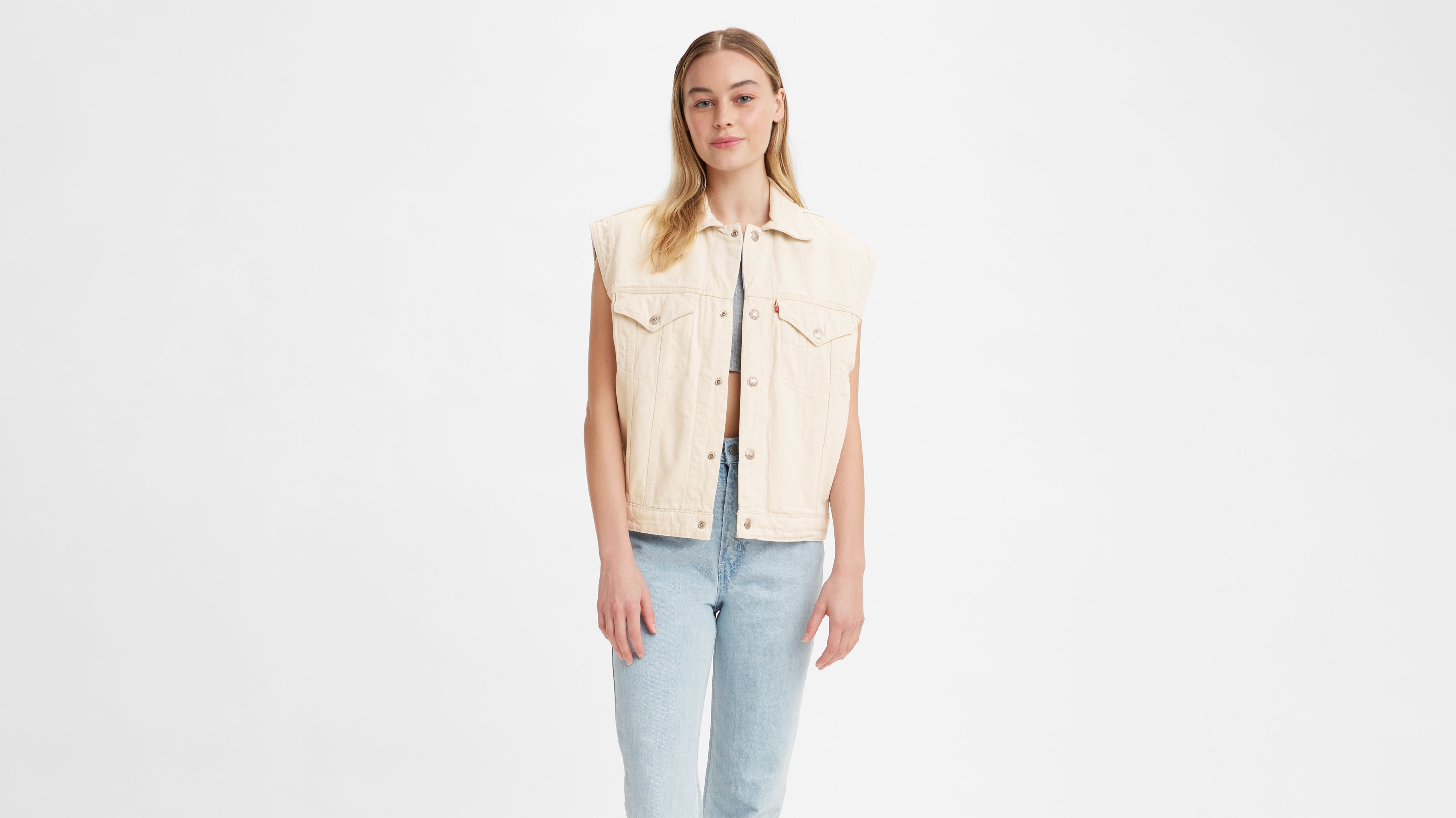 Levi’s® WellThread® Trucker Vest 1