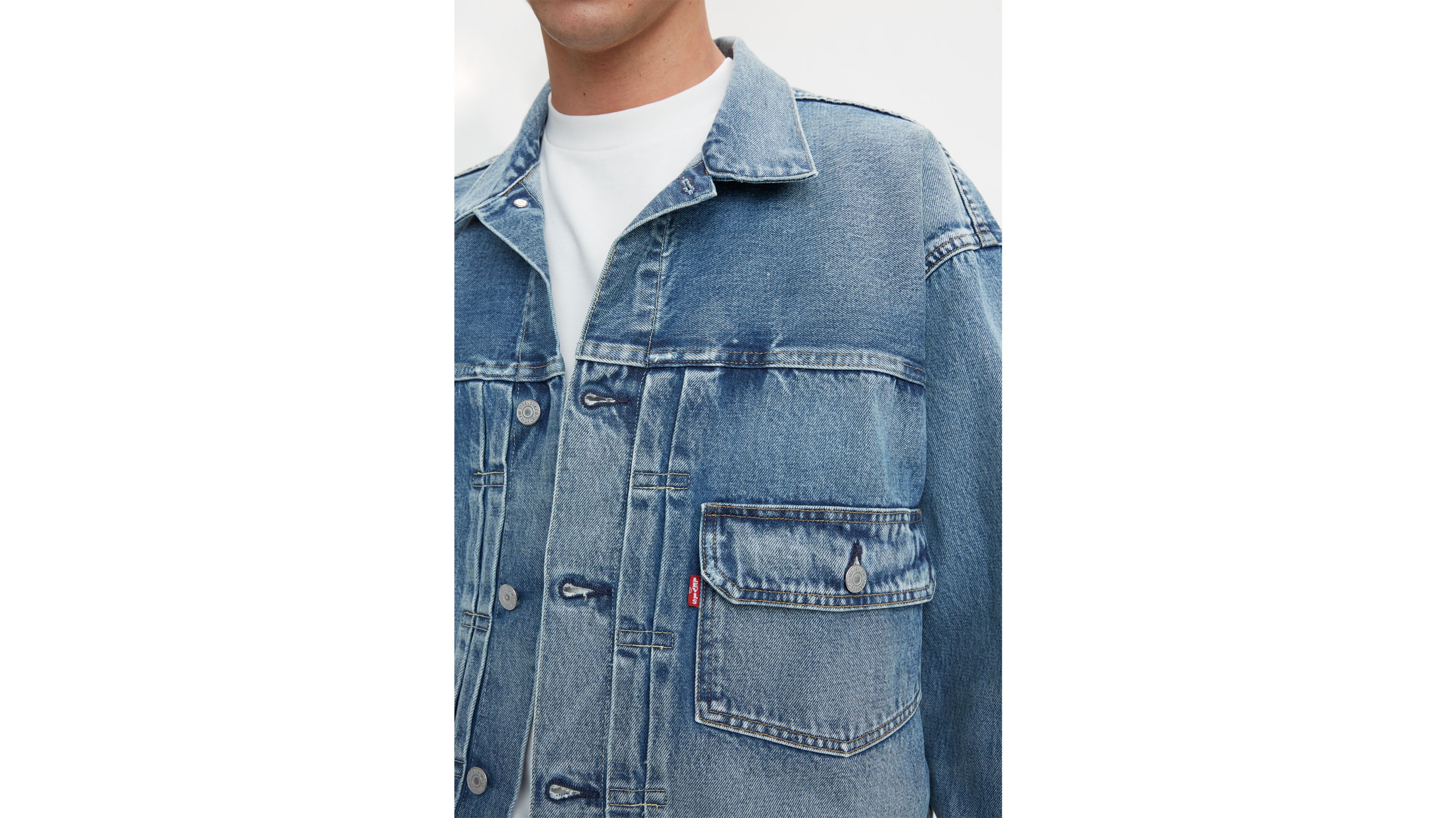 Levi's® x BEAMS Super Wide Trucker Jacket