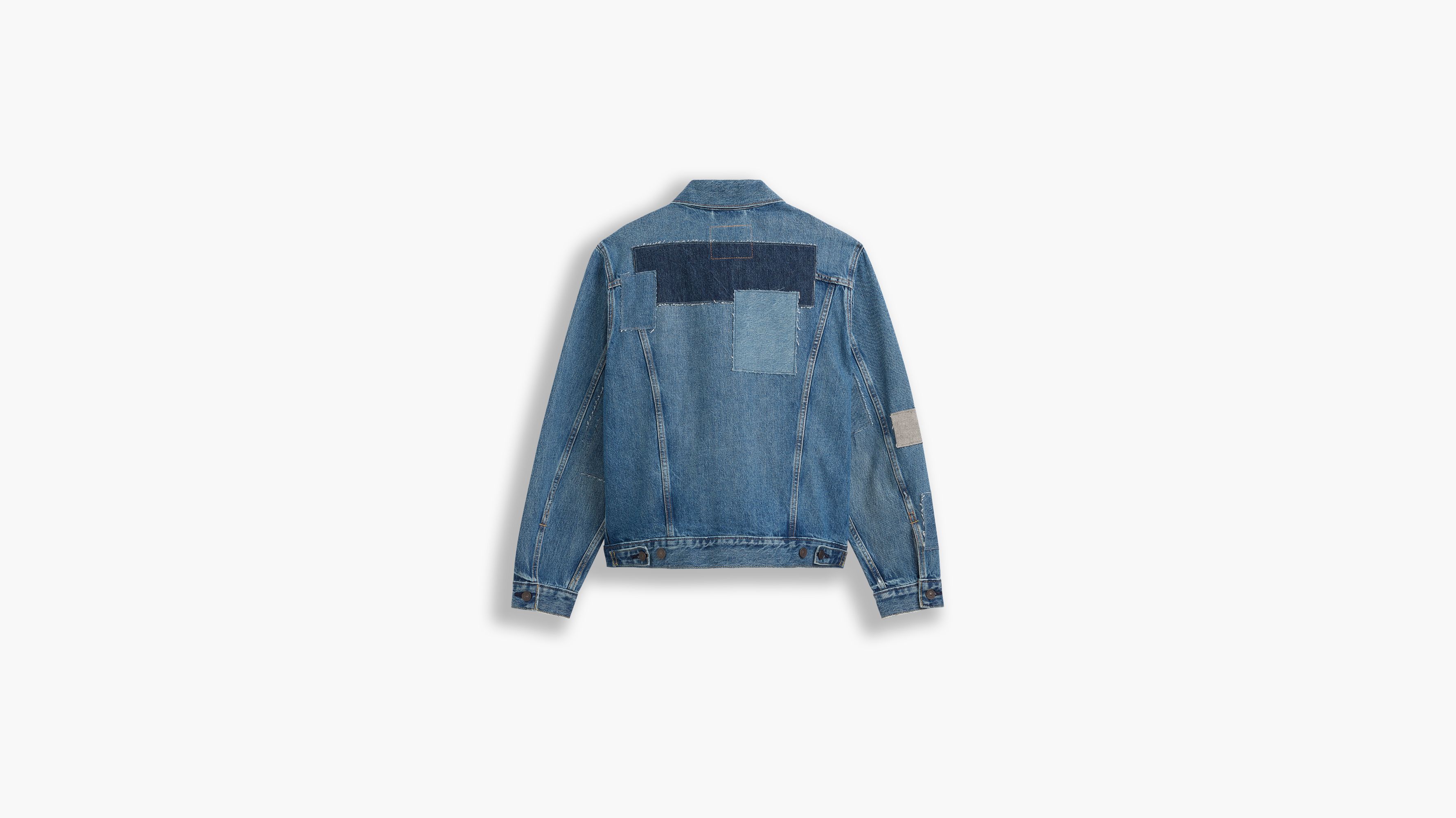 Levis hot sale patchwork jacket