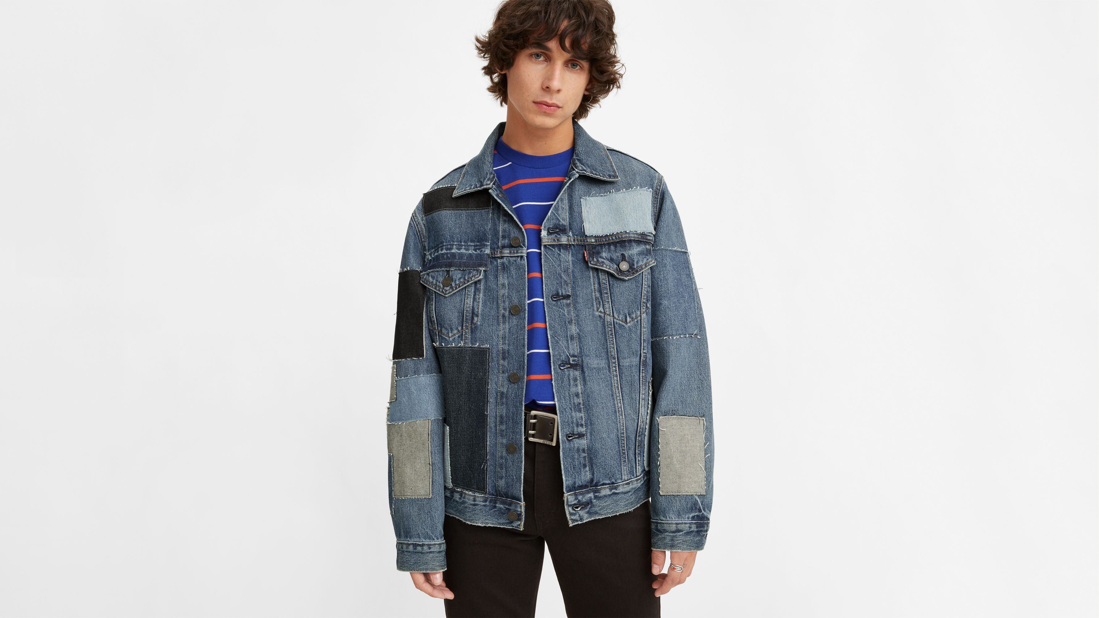 Actualizar 101+ imagen levi's patchwork jacket - Thptnganamst.edu.vn