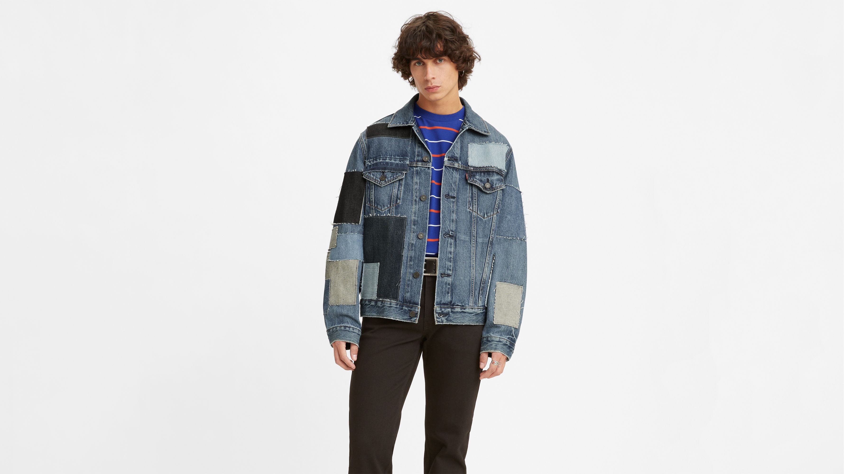 Vintage Relaxed Fit Patchwork Trucker - Medium Wash | Levi's® US