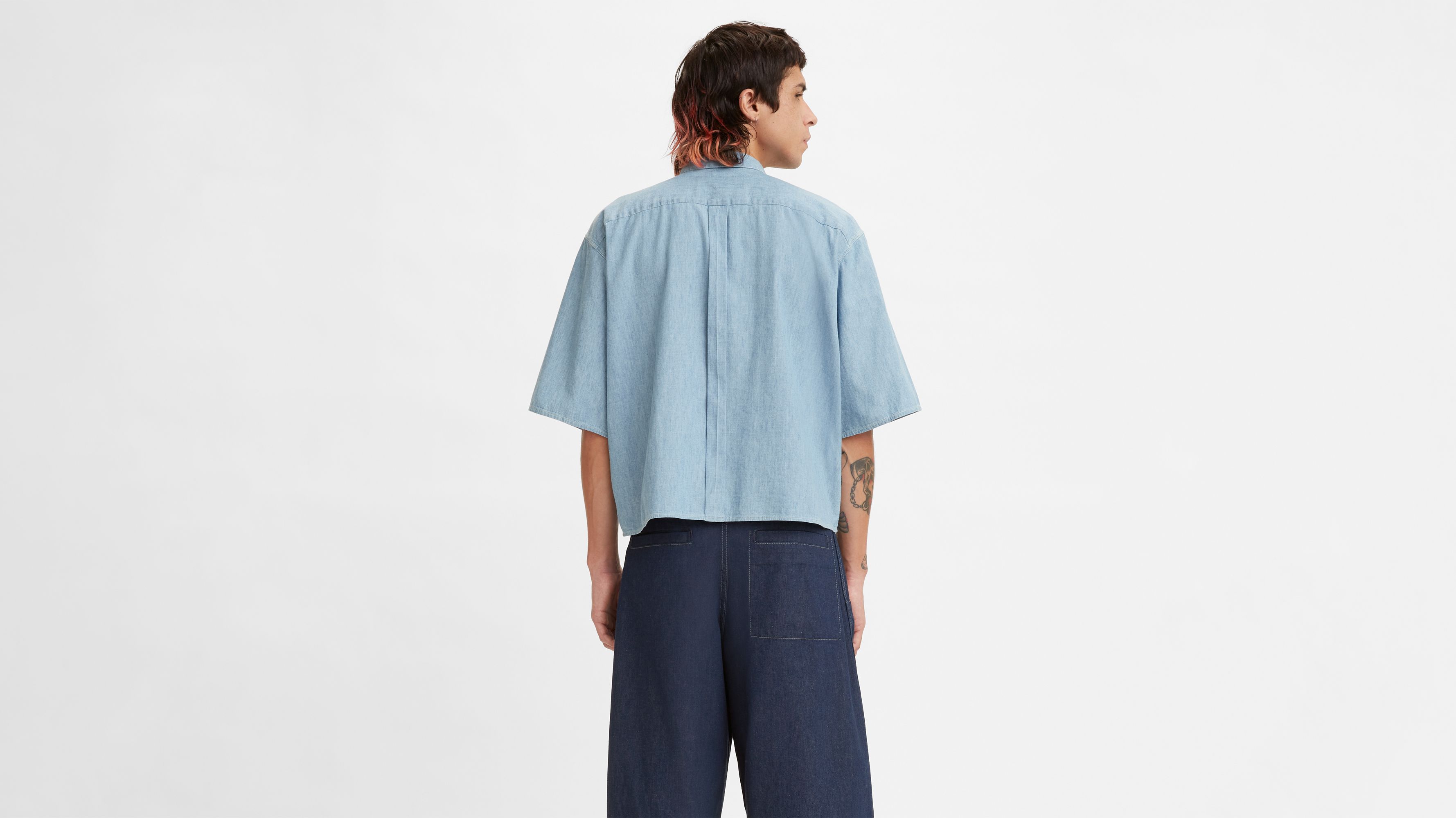 Denim Family Chambray Short Sleeve Shirt - Medium Wash | Levi's® US
