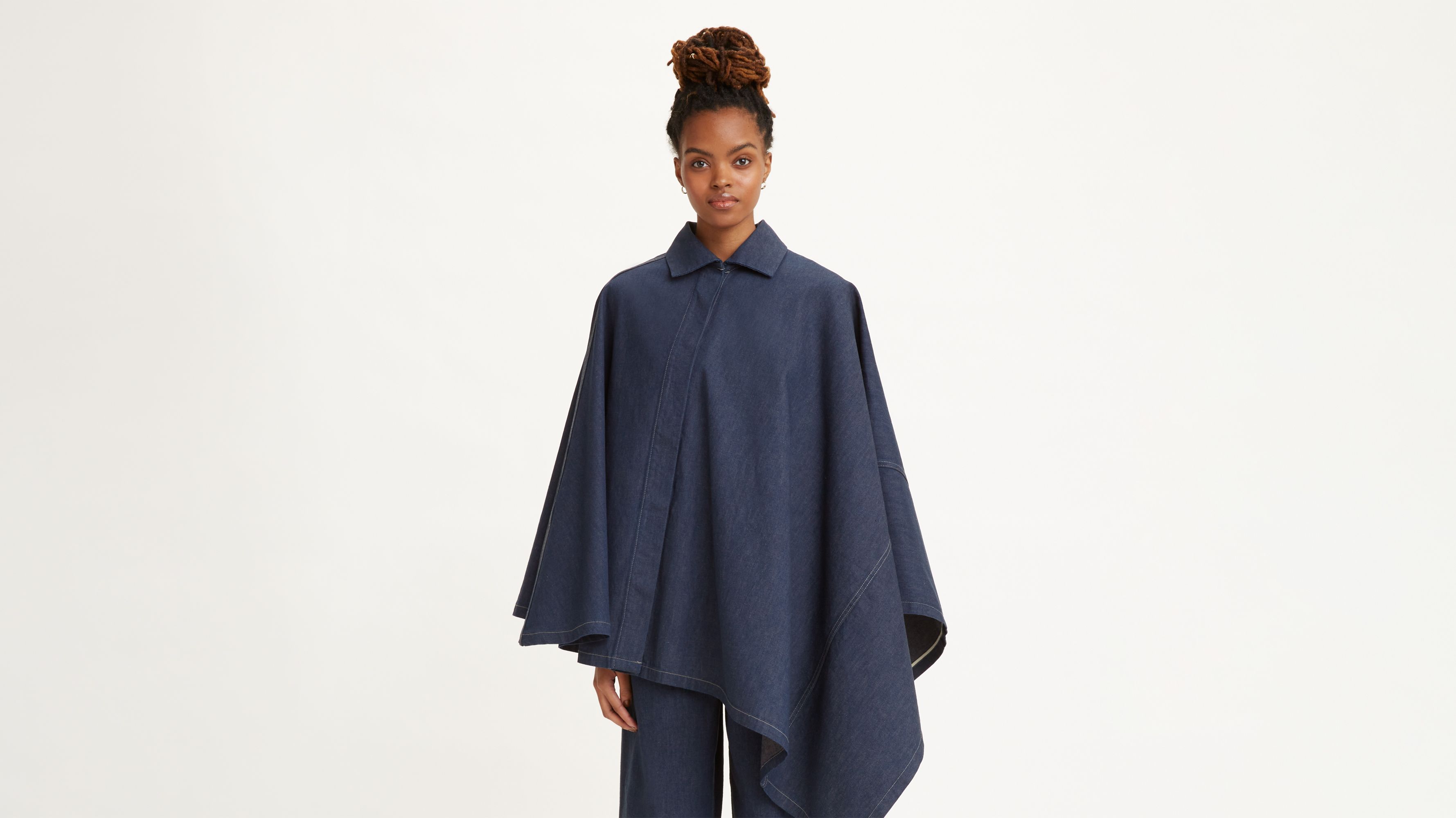 ジャケット・アウター LMC DF JACKETLMC DENIM FAMILY RINSE Denim Family Cape - Dark Wash | Levi's® US