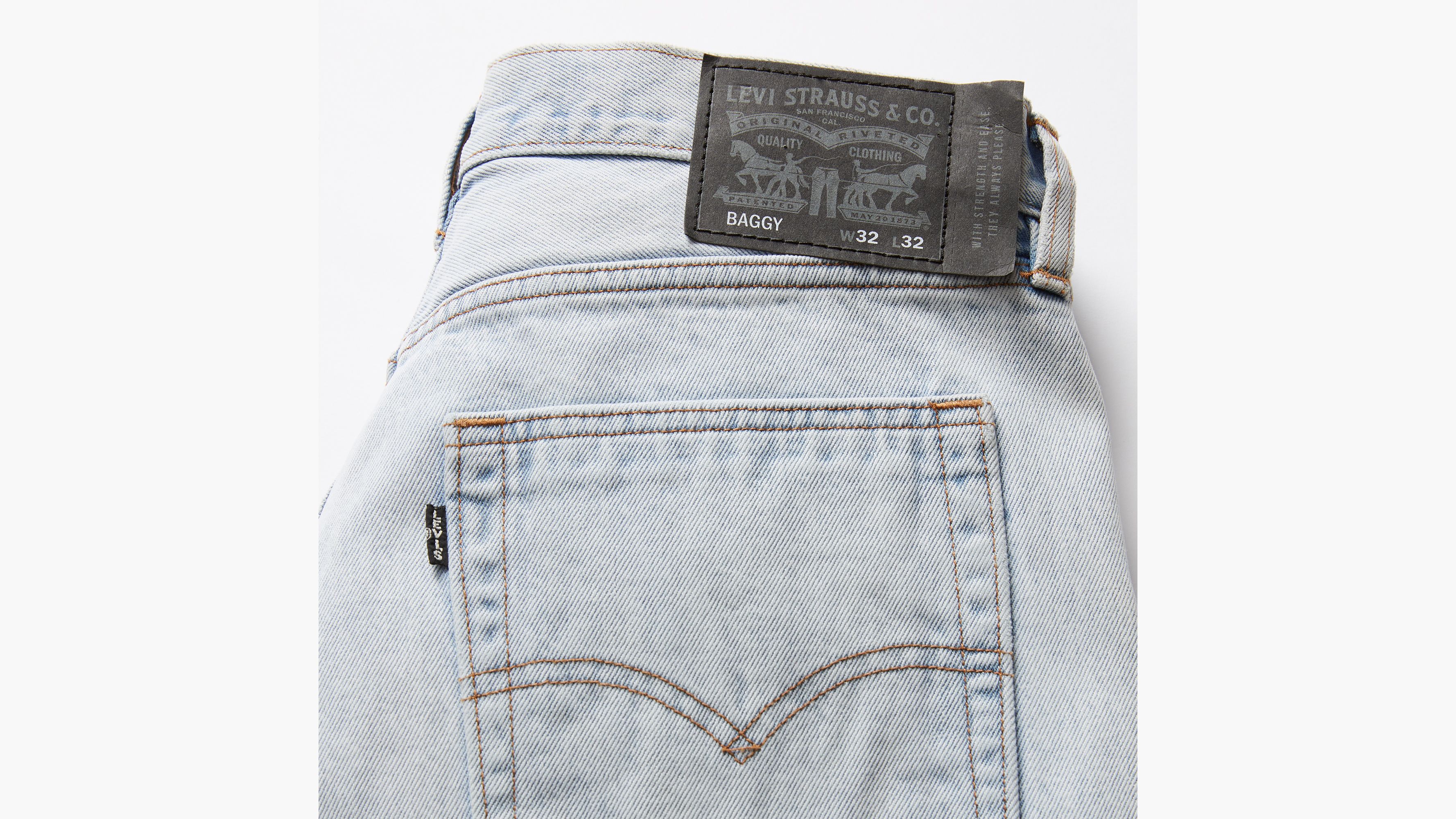 Levi's® Skateboarding™ Baggy 5-pocket Jeans - Light Wash