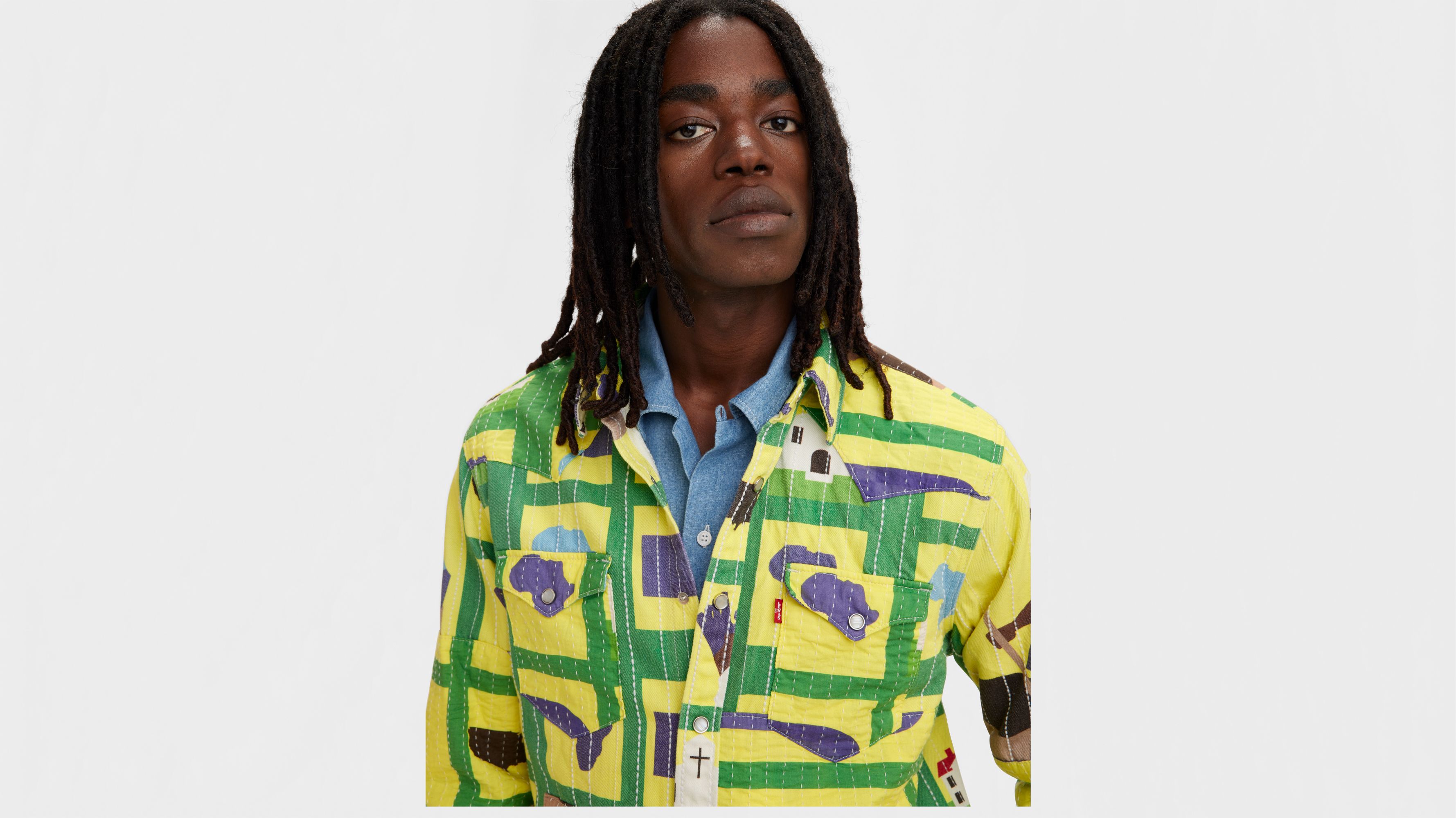 Levi's® X Denim Tears Western Shirt - Multi Colour | Levi's® BG
