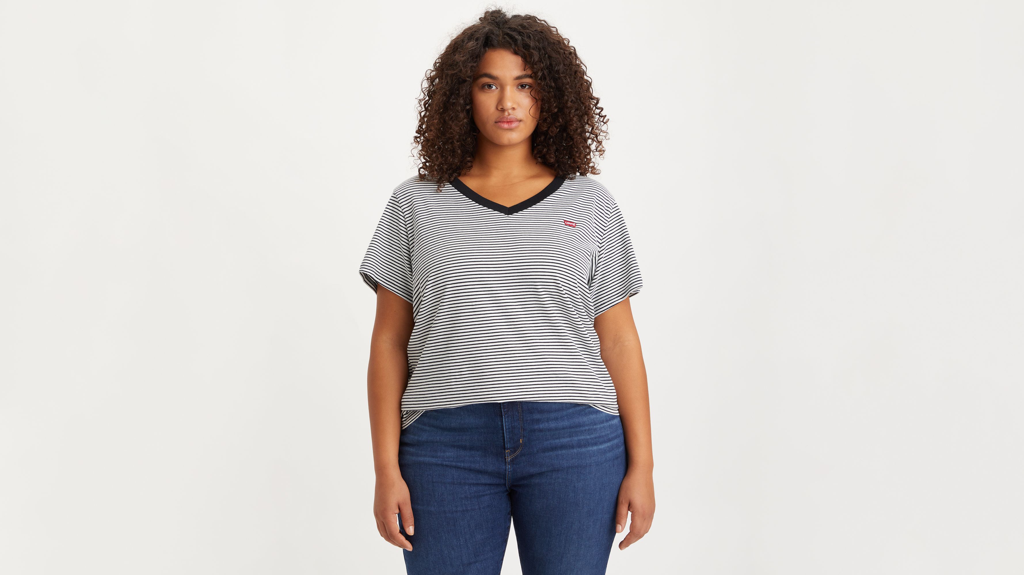 The Perfect V-Neck (Plus Size) 2