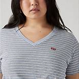 Perfect T-shirt met V-hals (Plus Size) 4