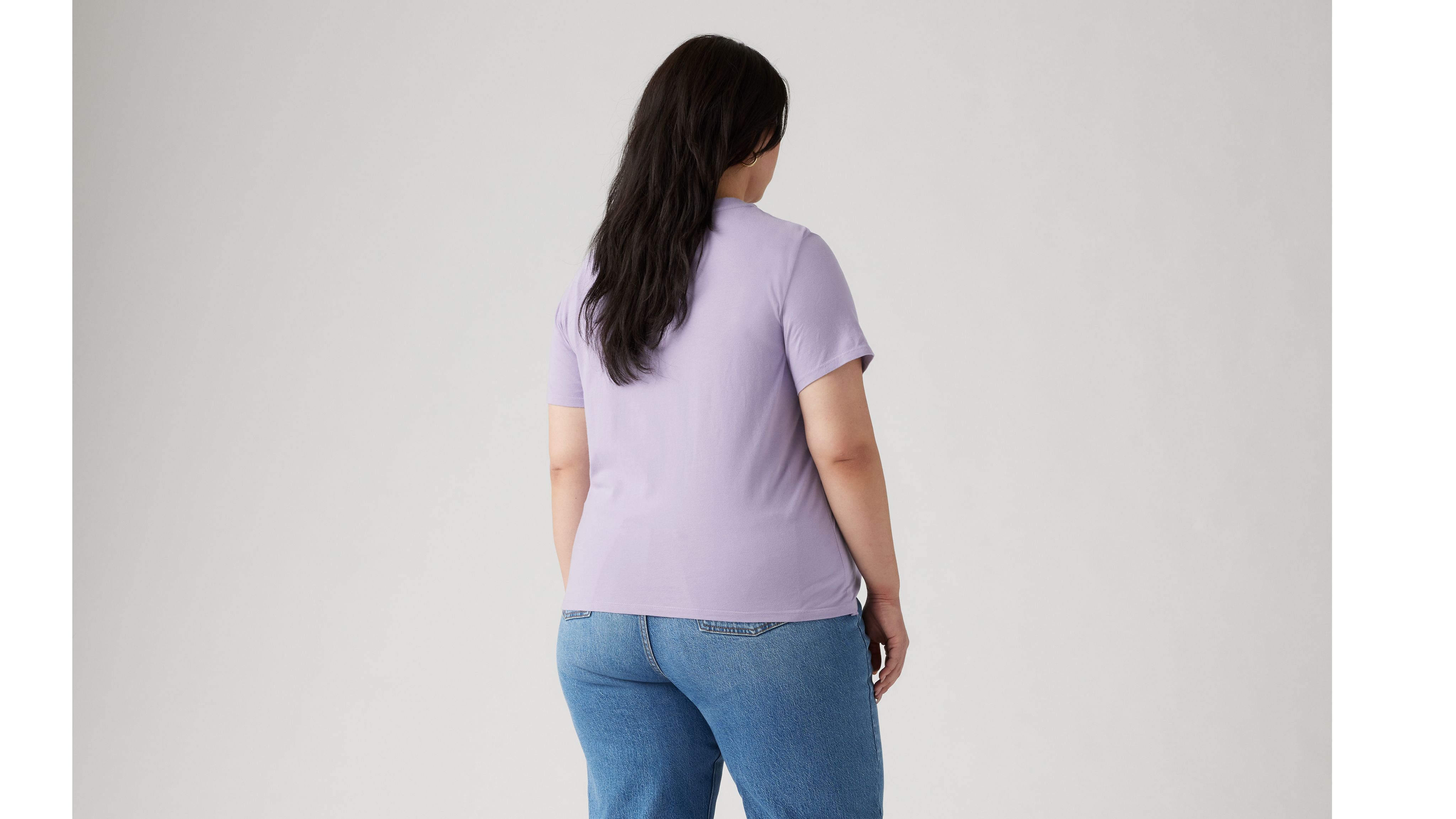 Perfect T-shirt met V-hals (Plus Size) 3