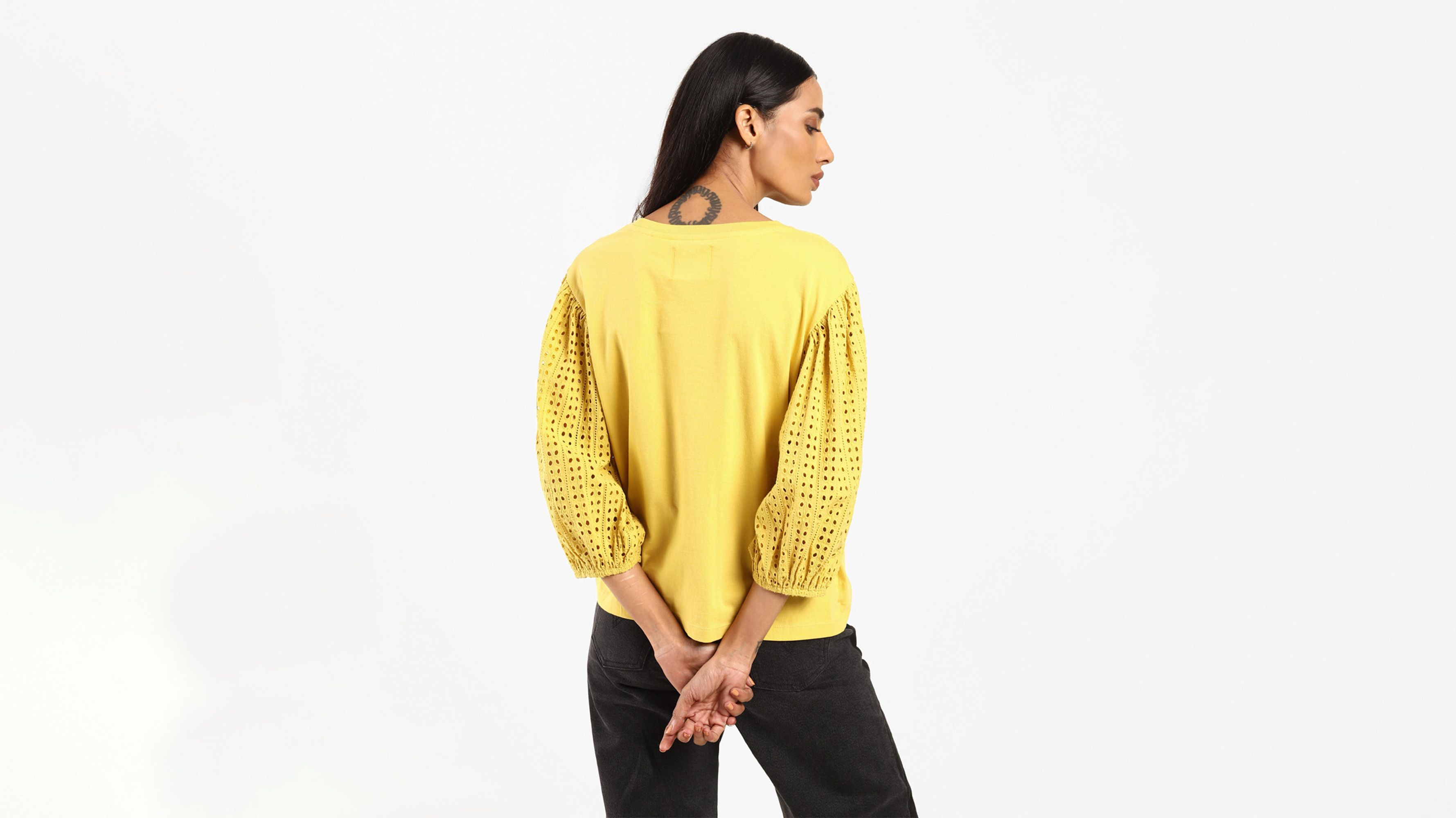 Levi's® X Deepika Padukone Poet Sleeve Tee 2