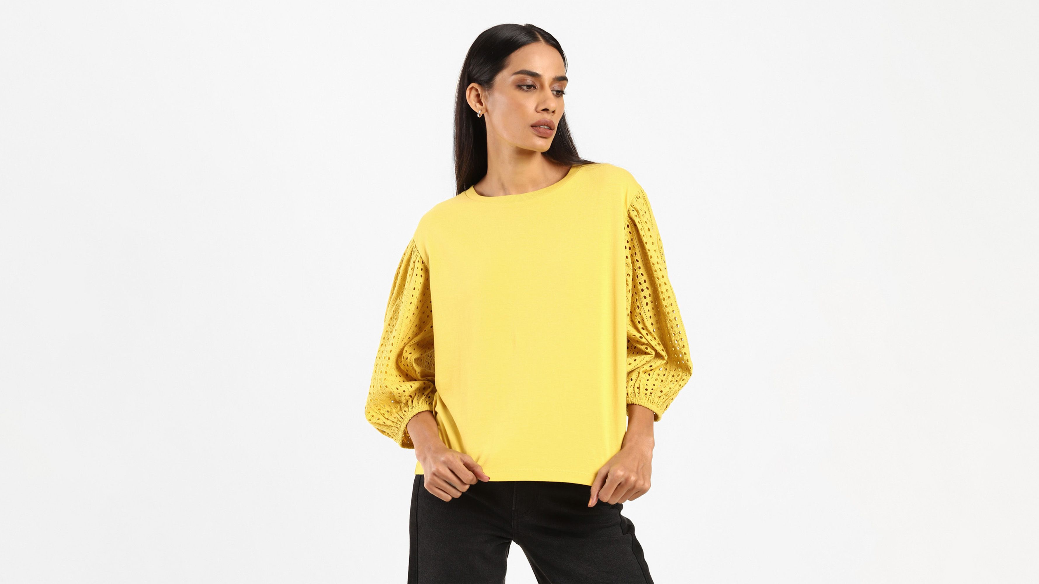 Levi's® X Deepika Padukone Poet Sleeve Tee 1