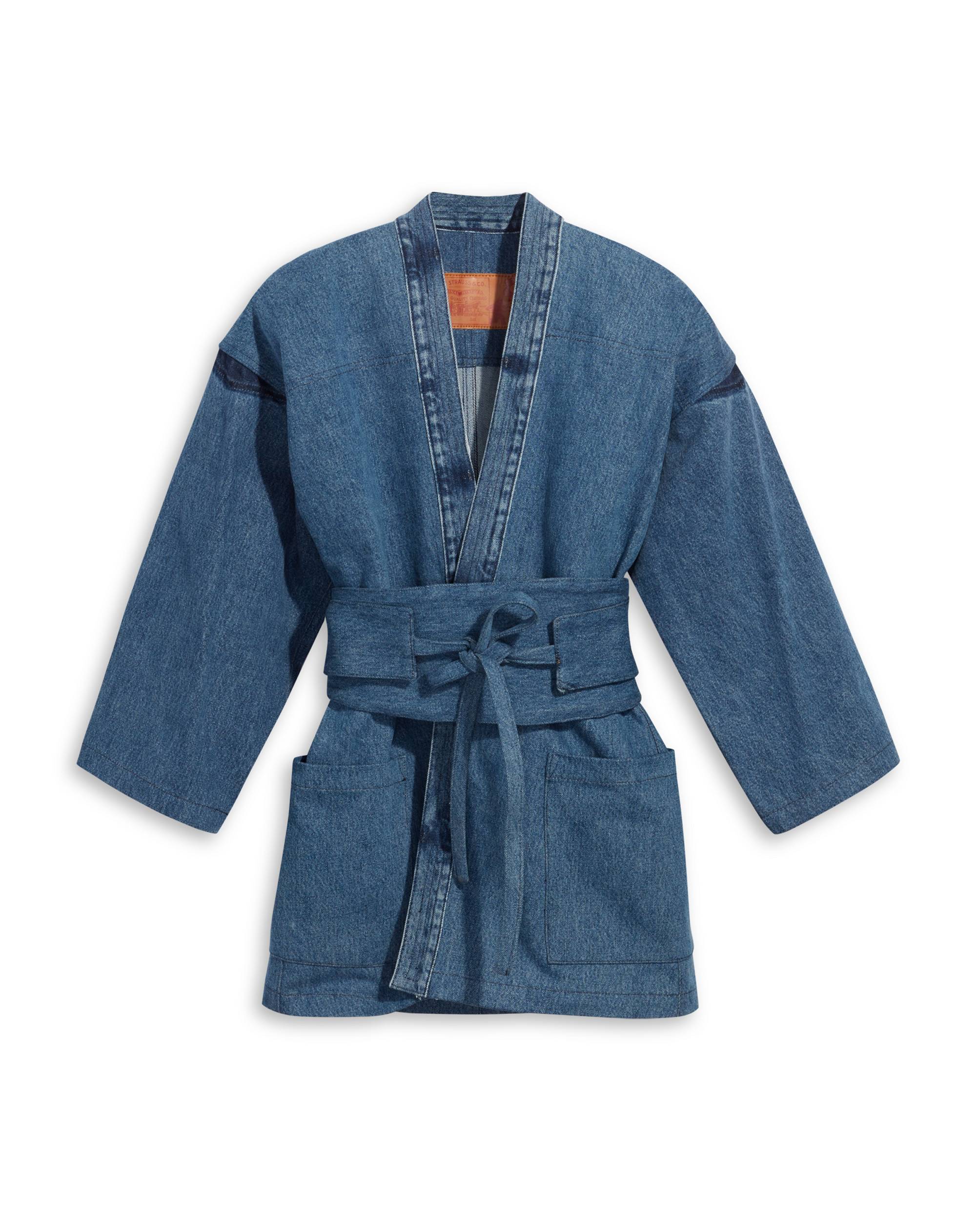 Levi's® X Naomi Osaka Denim Kimono Jacket And Obi Set - Blue Levi's® X Naomi Osaka Denim Kimono Jacket And Obi Set - Blue