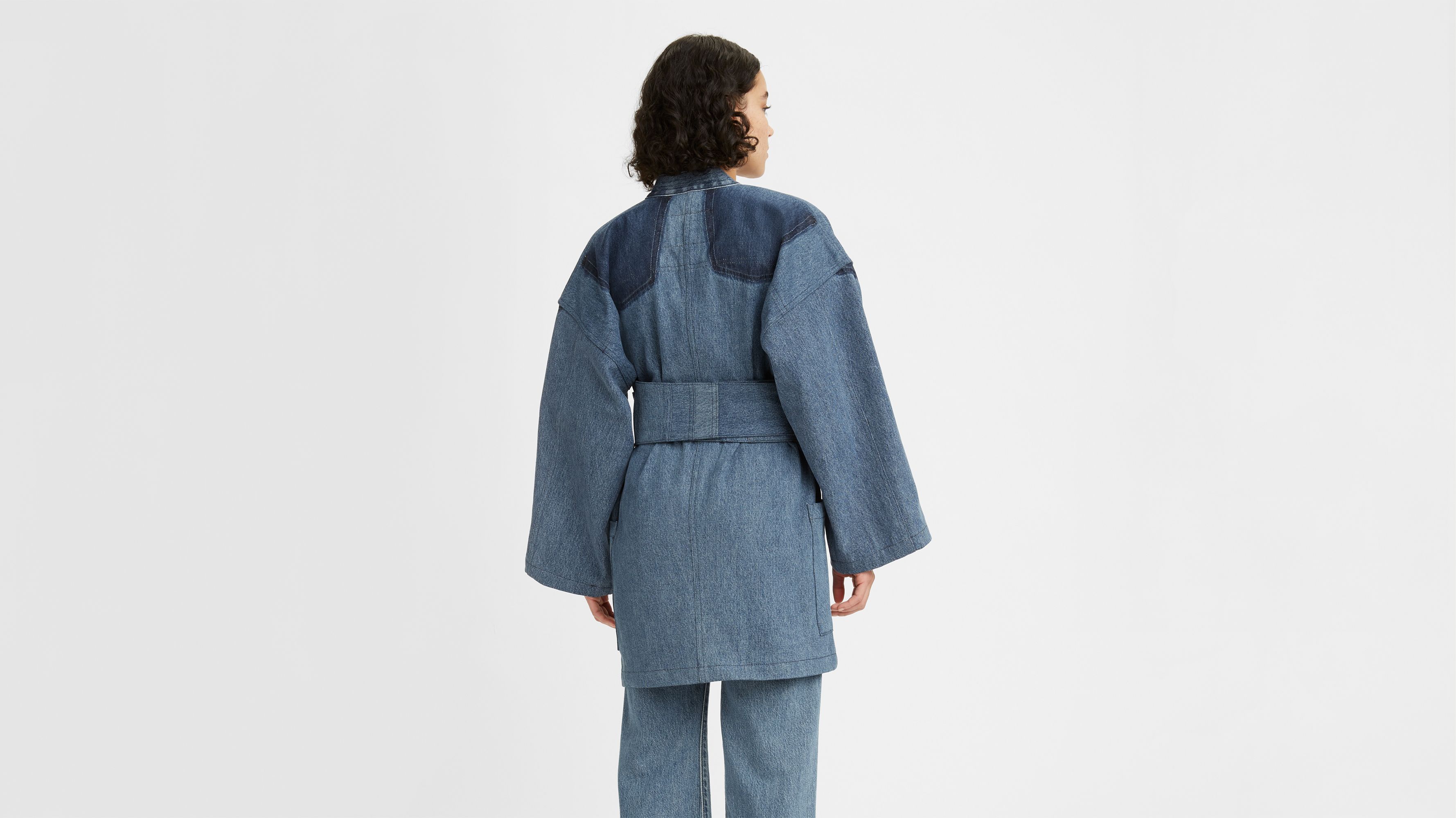 Levi's® X Naomi Osaka Denim Kimono Jacket And Obi Set - Blue 