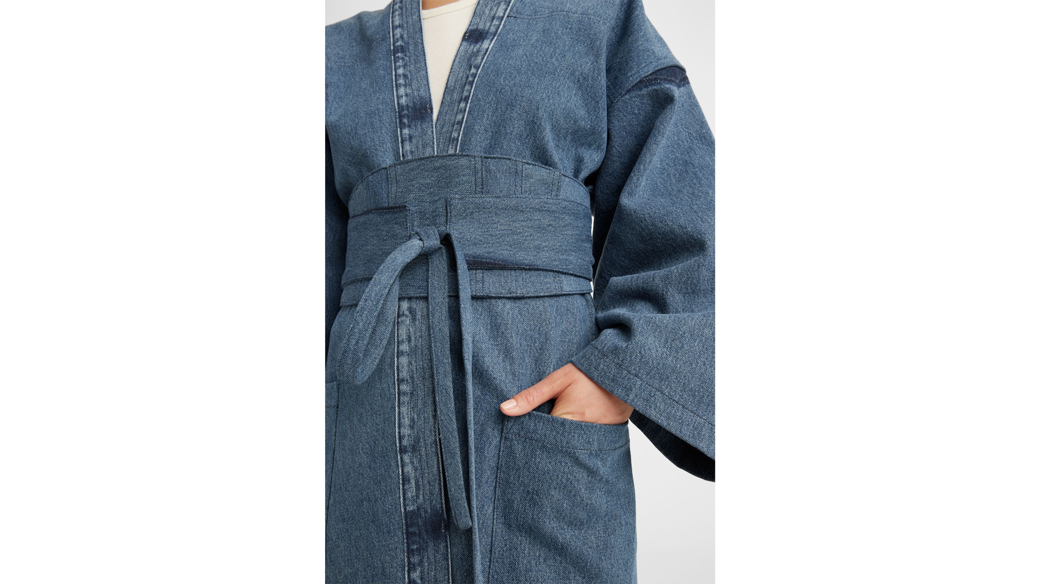 Levi's® X Naomi Osaka Denim Kimono Jacket And Obi Set - Blue