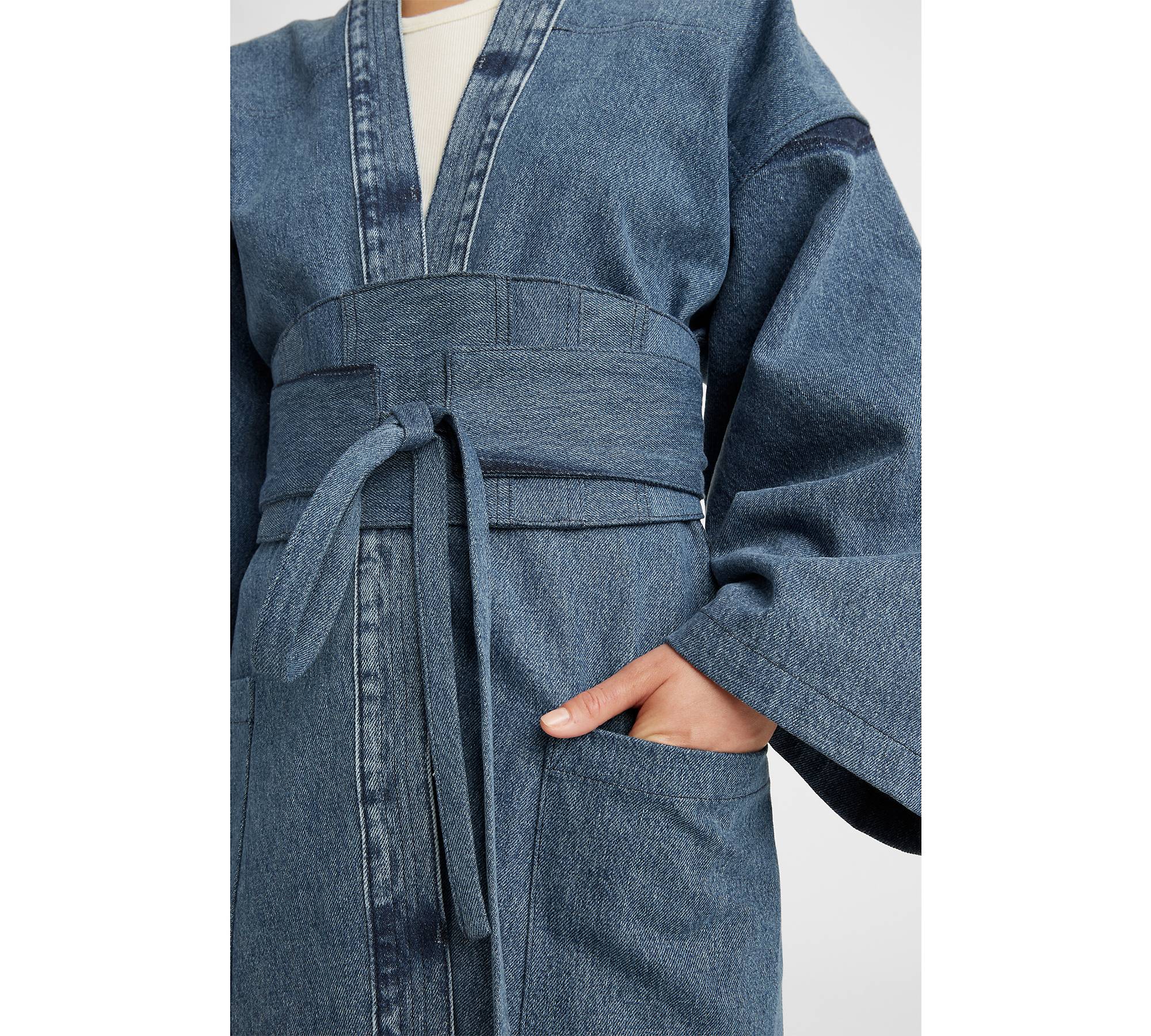 Levi's® X Naomi Osaka Kimono Obi Set - Blue | Levi's® GB