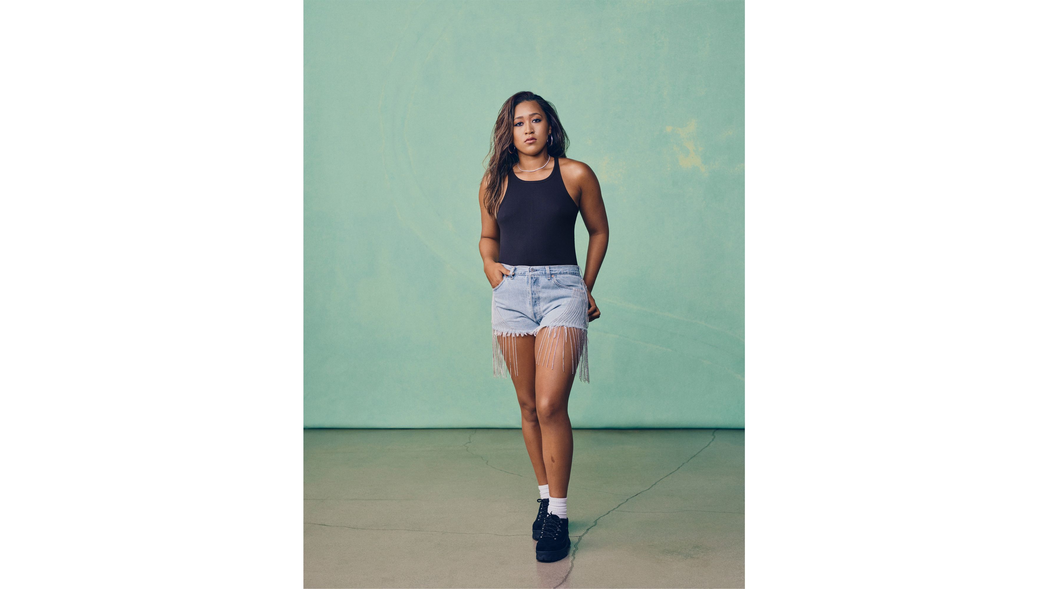 Naomi Osaka Rocks A Pair Of Teeny Shorts In A New IG Selfie—And