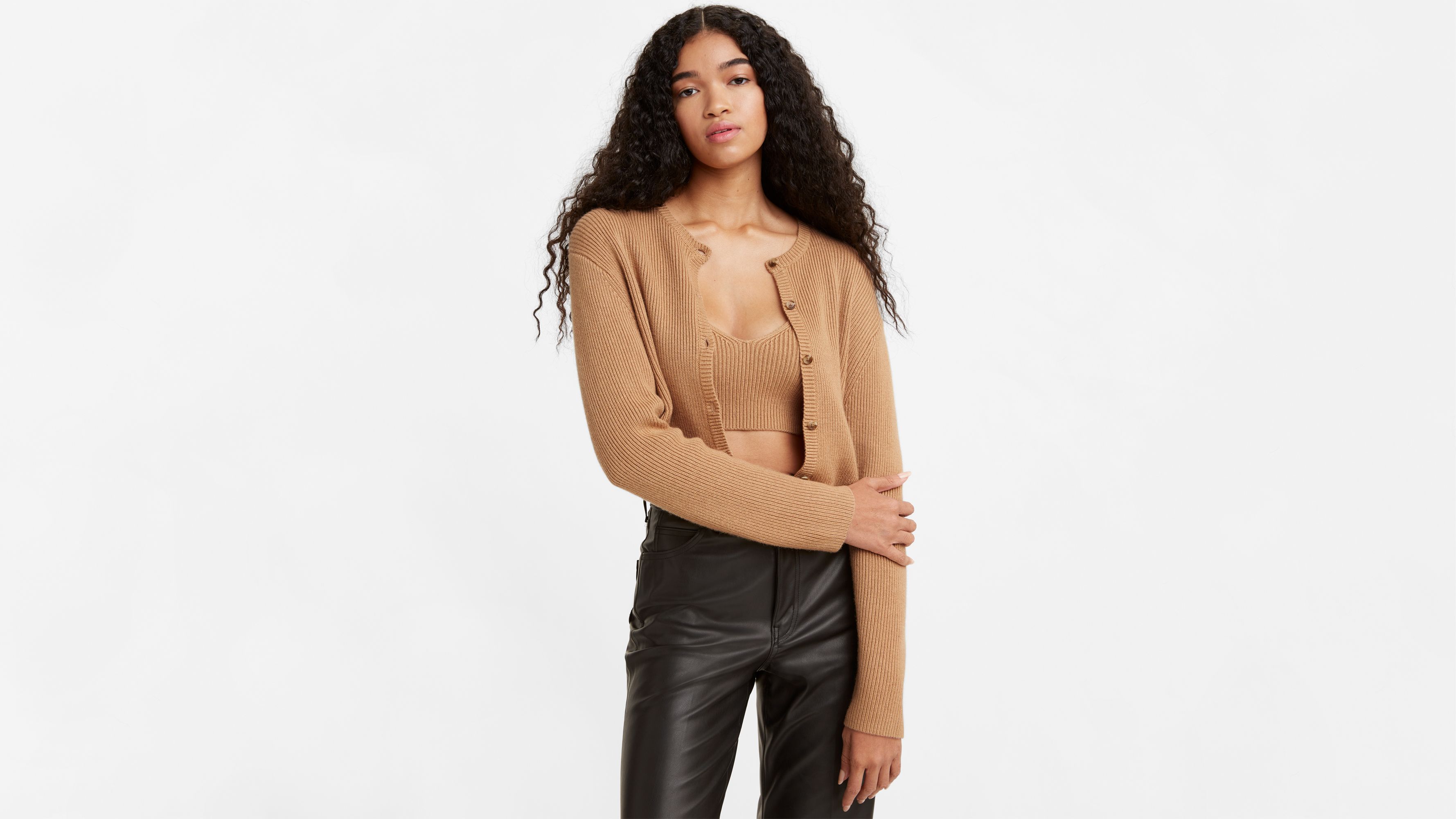 Norma Sweater Cardigan - Brown | Levi's® US