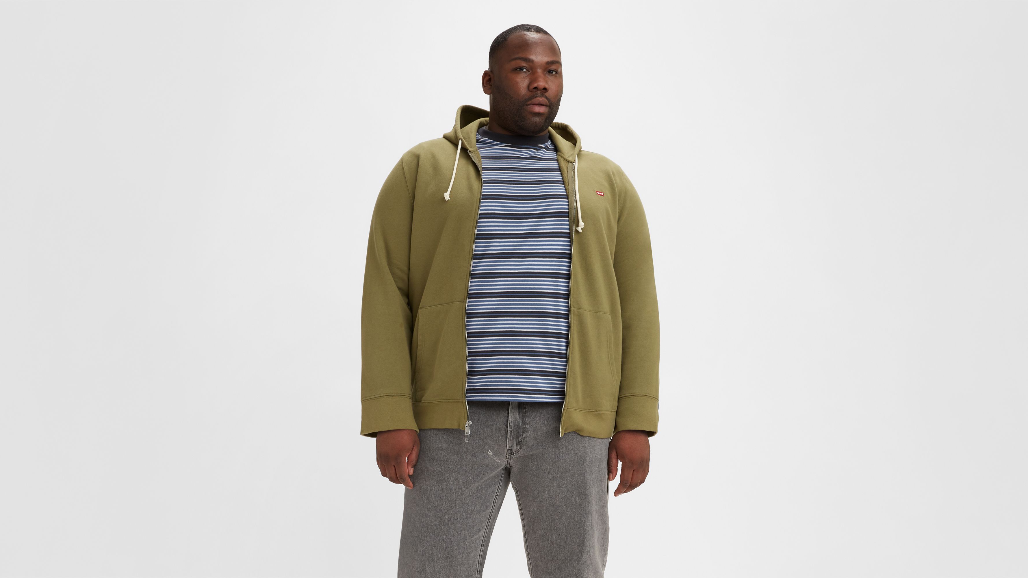 Original Housemark Zip-Up Hoodie (Big & Tall) 1