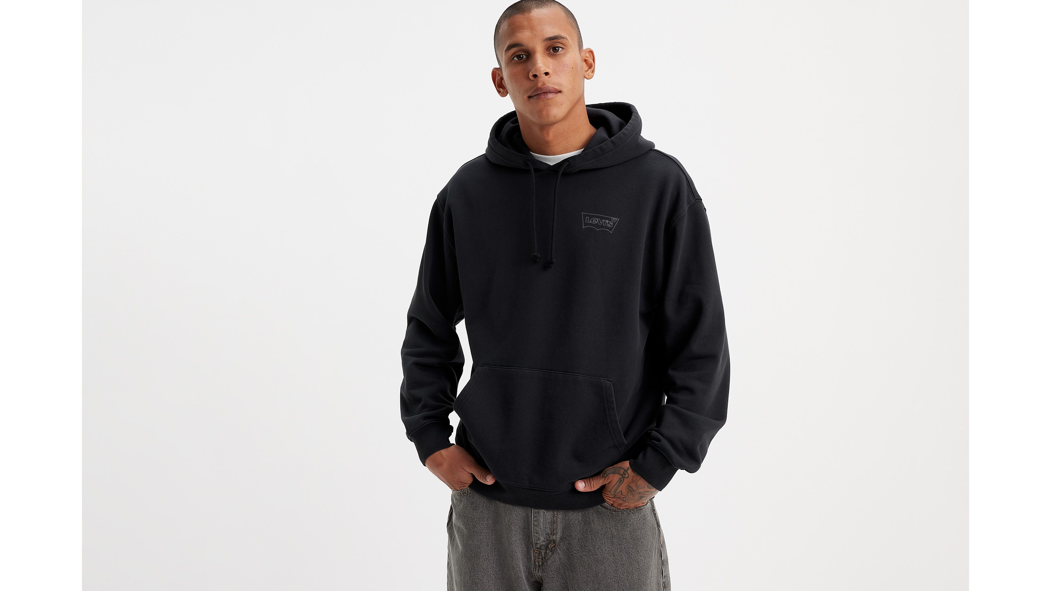 Bluza z kapturem Graphic Relaxed Fit 1