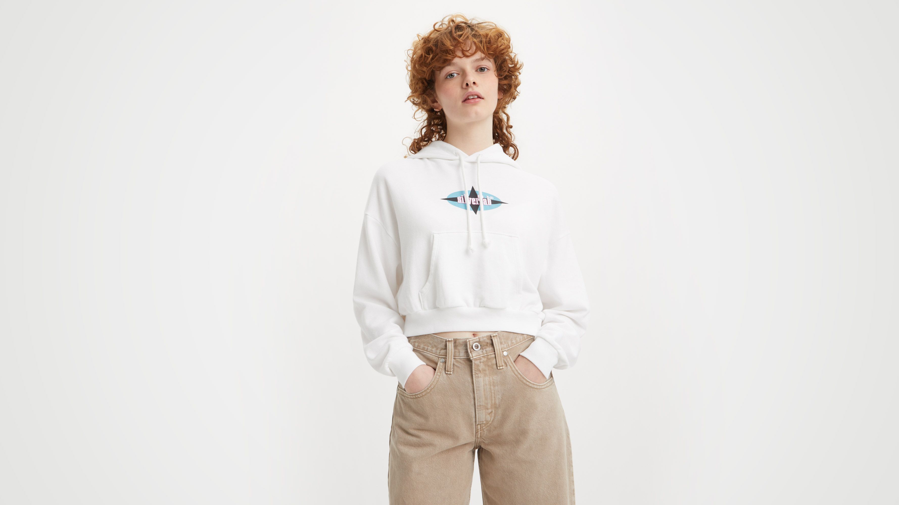 Graphic Laundry Day Hoodie Elasticidad Sencilla Levi's® US