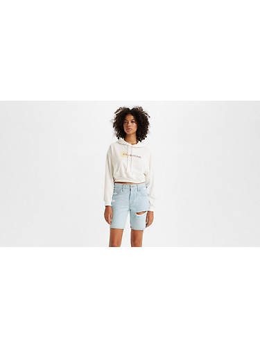 리바이스 Levi Graphic Laundry Day Hoodie Sweatshirt,Bright White