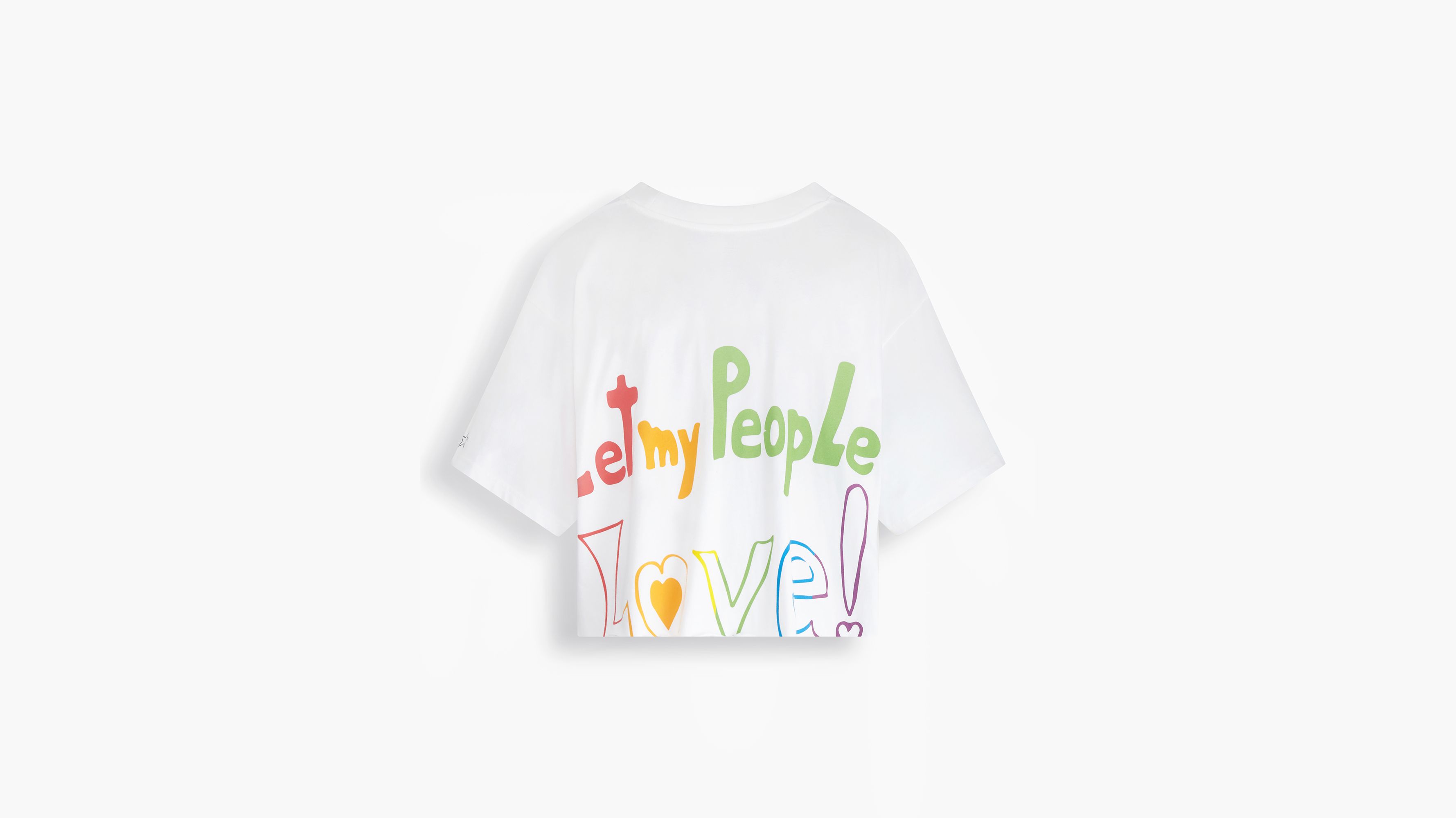 T-shirt accorciata Levi's® Pride 5