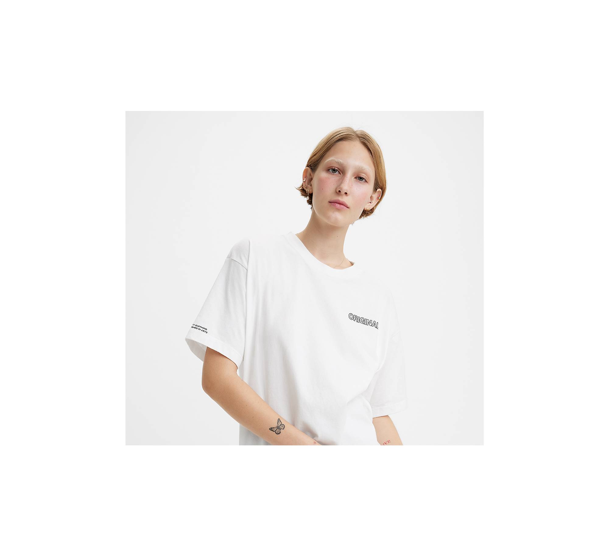 Graphic Cobalt T-shirt - White | Levi's® US