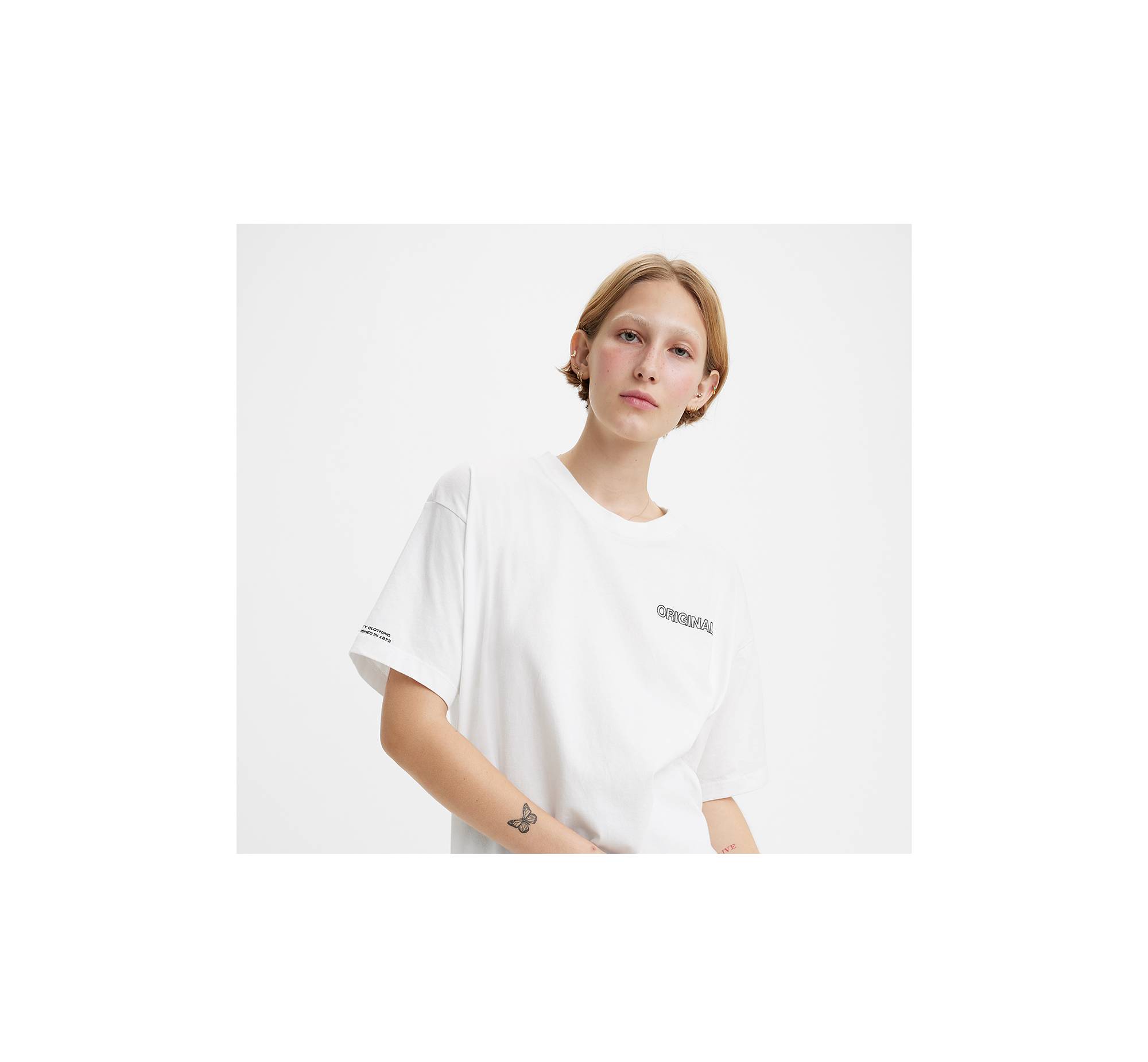 Graphic Cobalt T-shirt - White | Levi's® US
