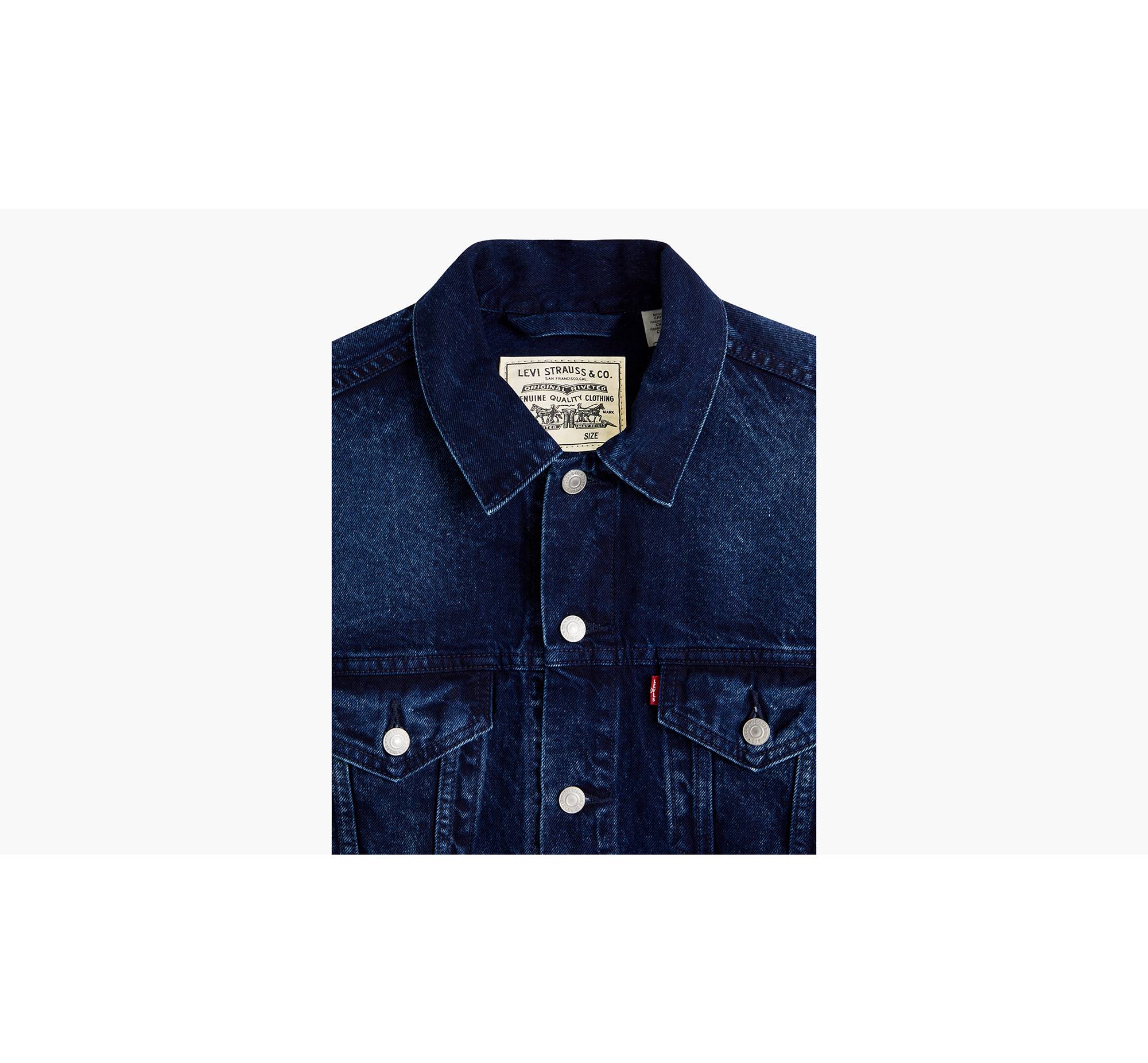 Wellthread® Vintage Trucker Jacket - Blue | Levi's® RO