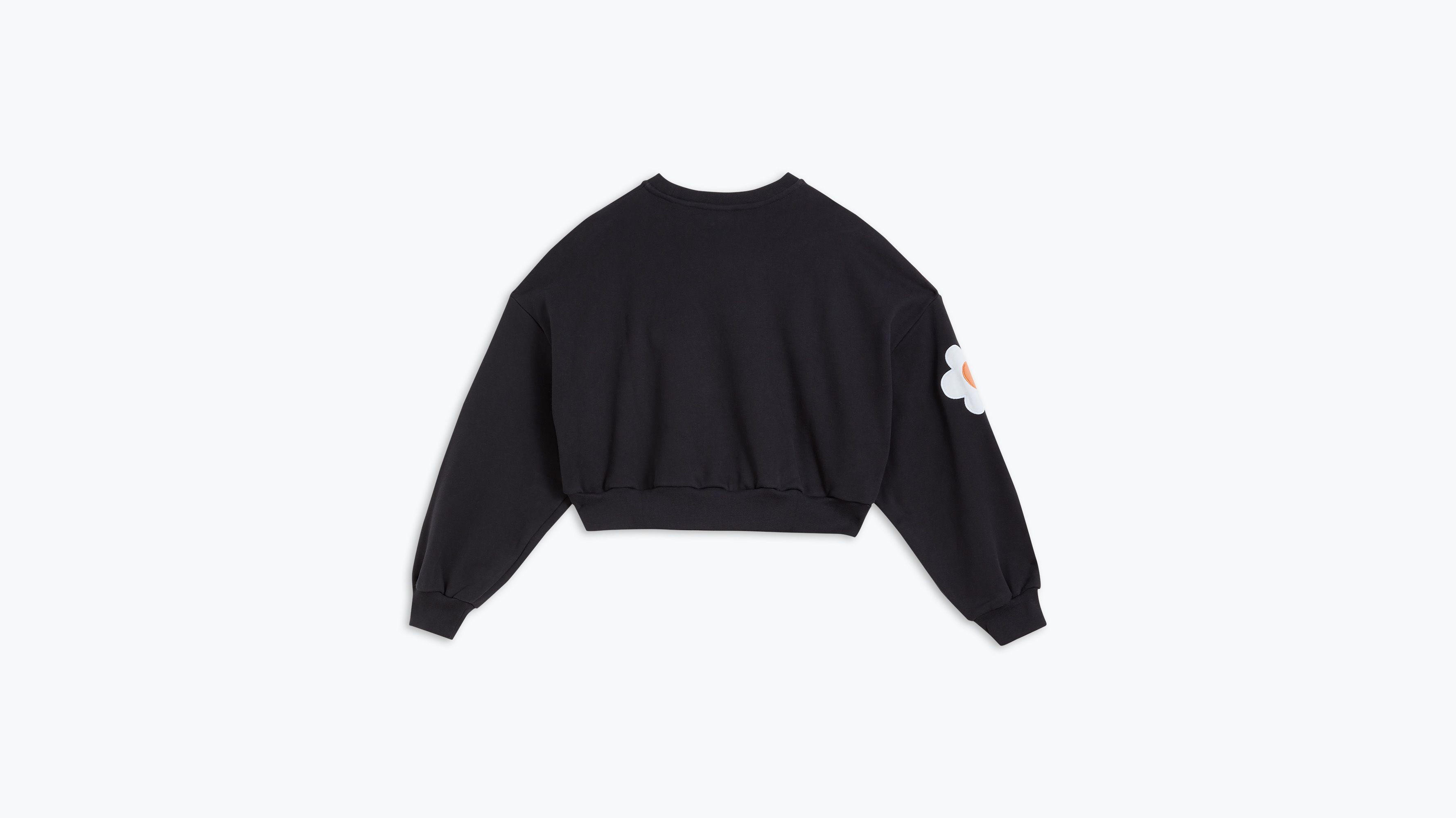 Graphic Crop Sweatshirt 5