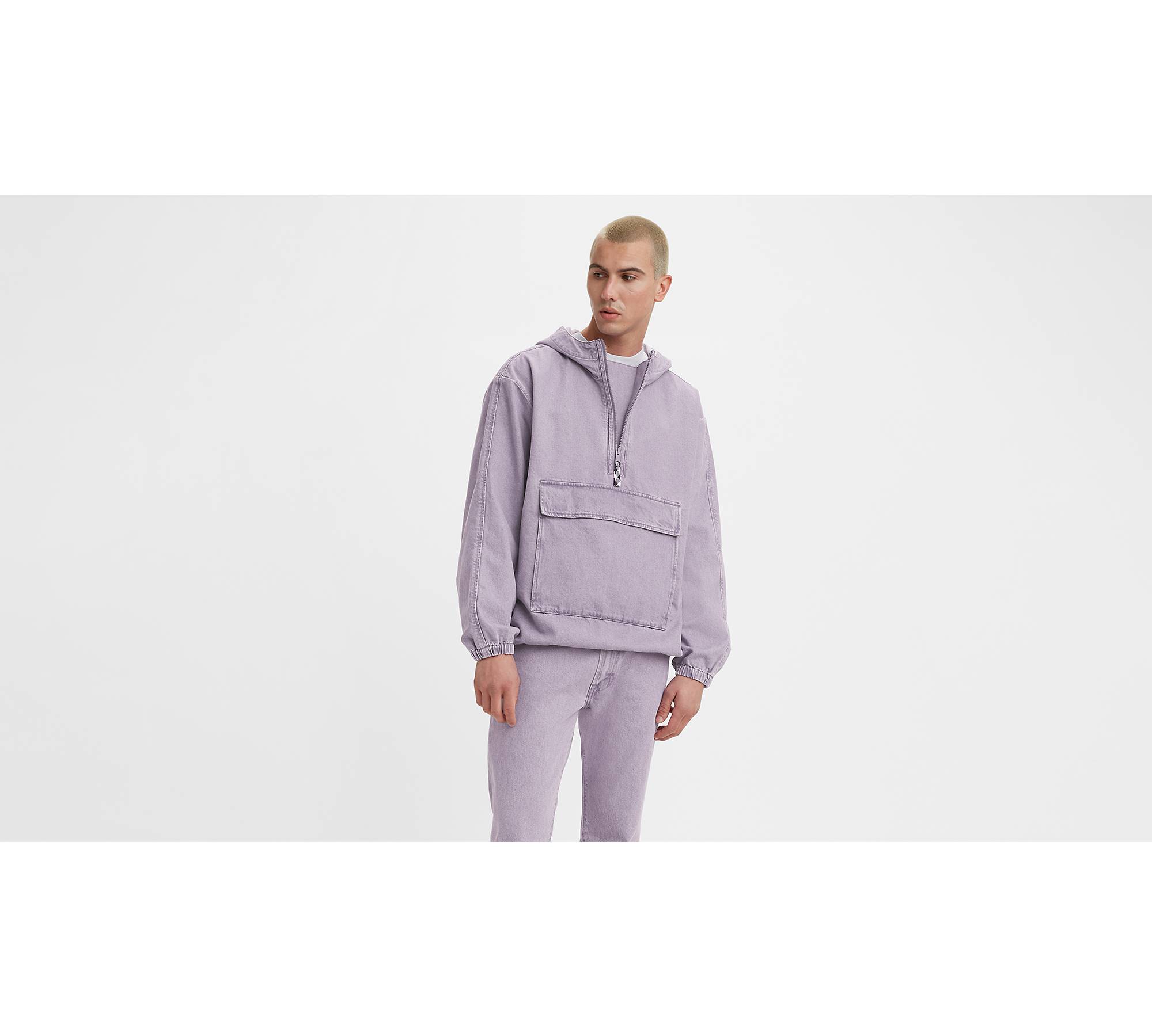 bershka purple denim jacket size S
