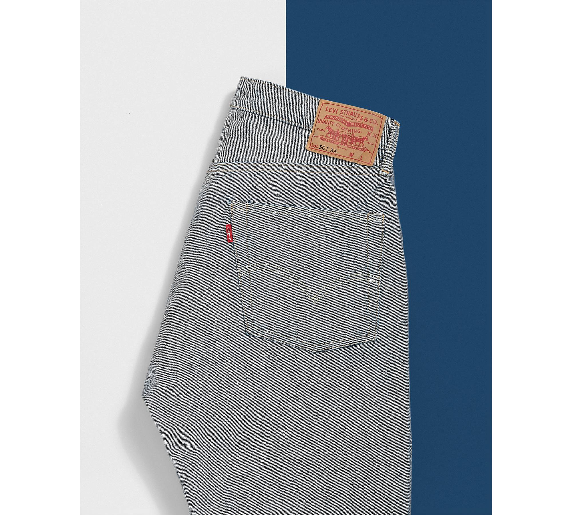 Levi's® Vintage Clothing Inside Out 501® Jeans - Blue | Levi's® BE
