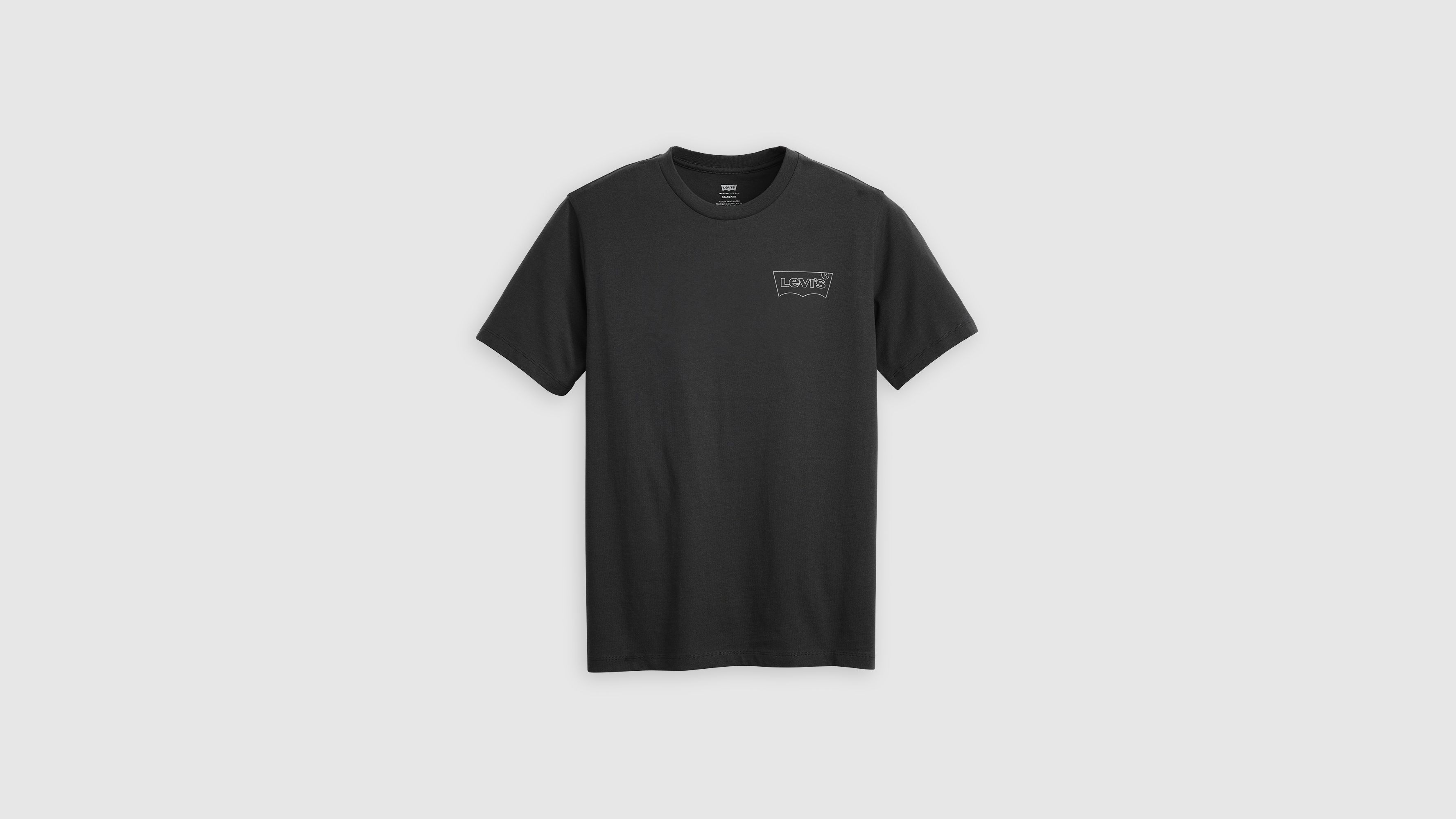 T-shirt girocollo con stampa 3