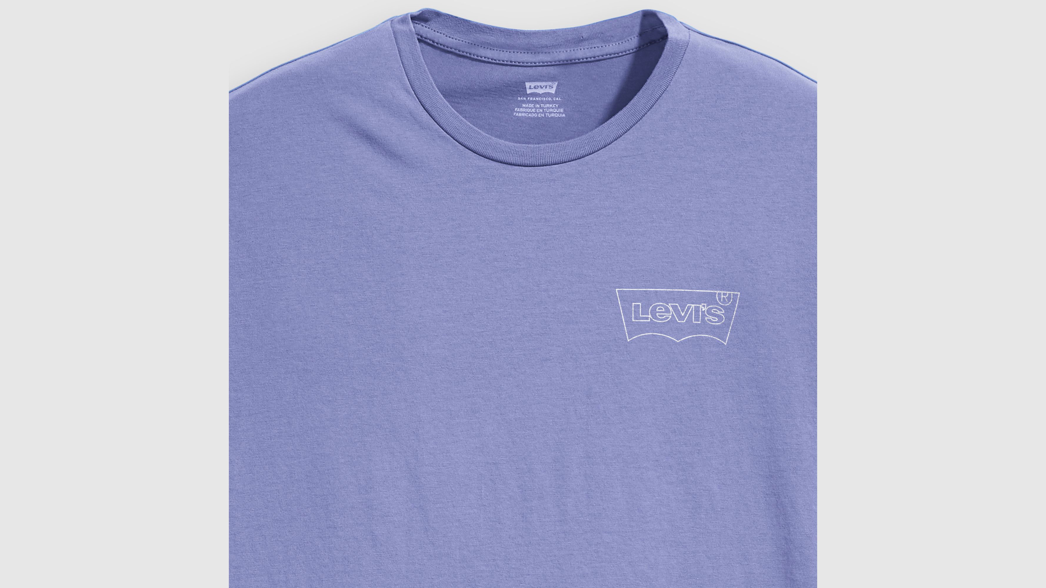 T-shirt med rund hals och tryck 6