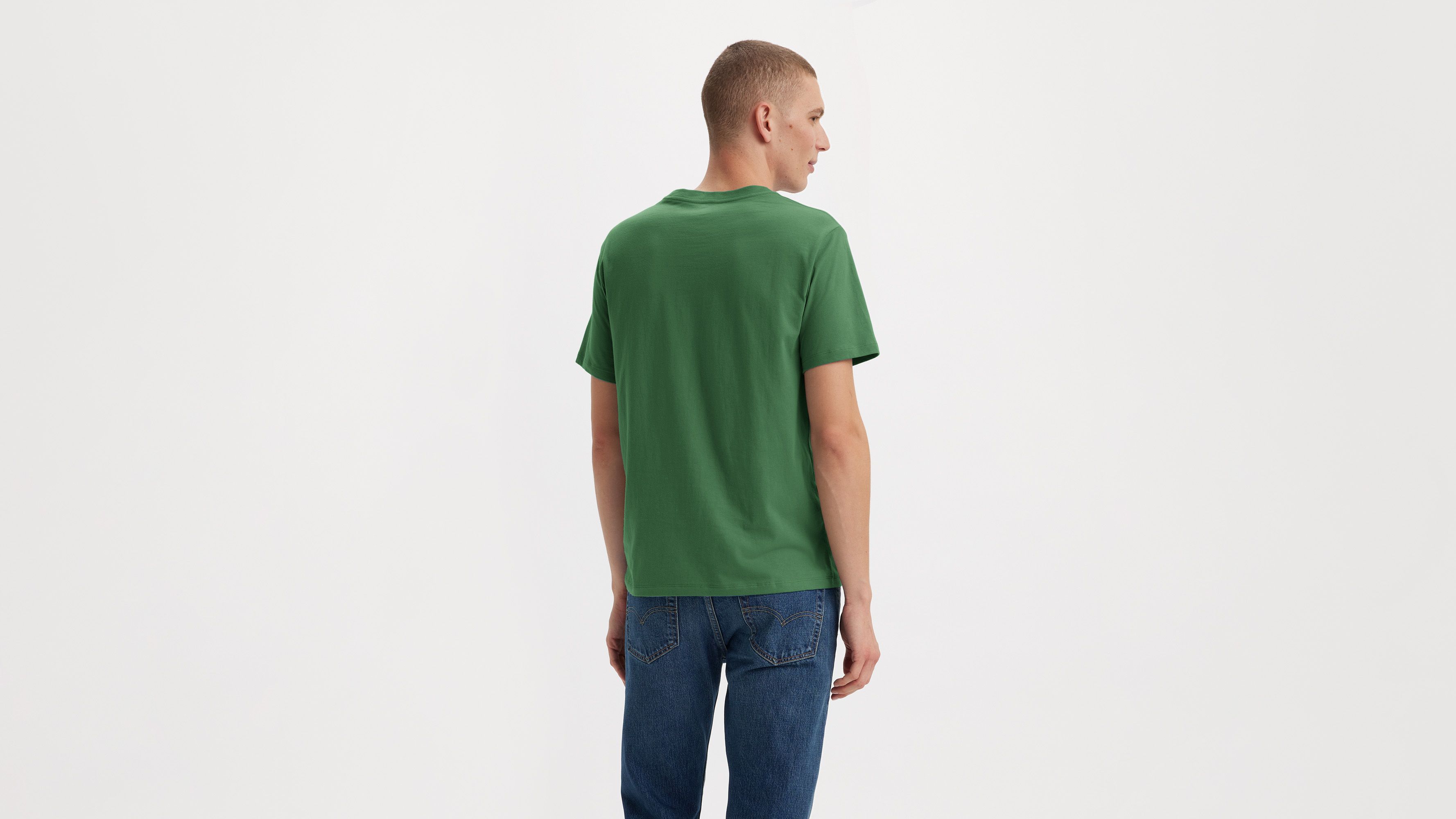 T-shirt girocollo con stampa 3