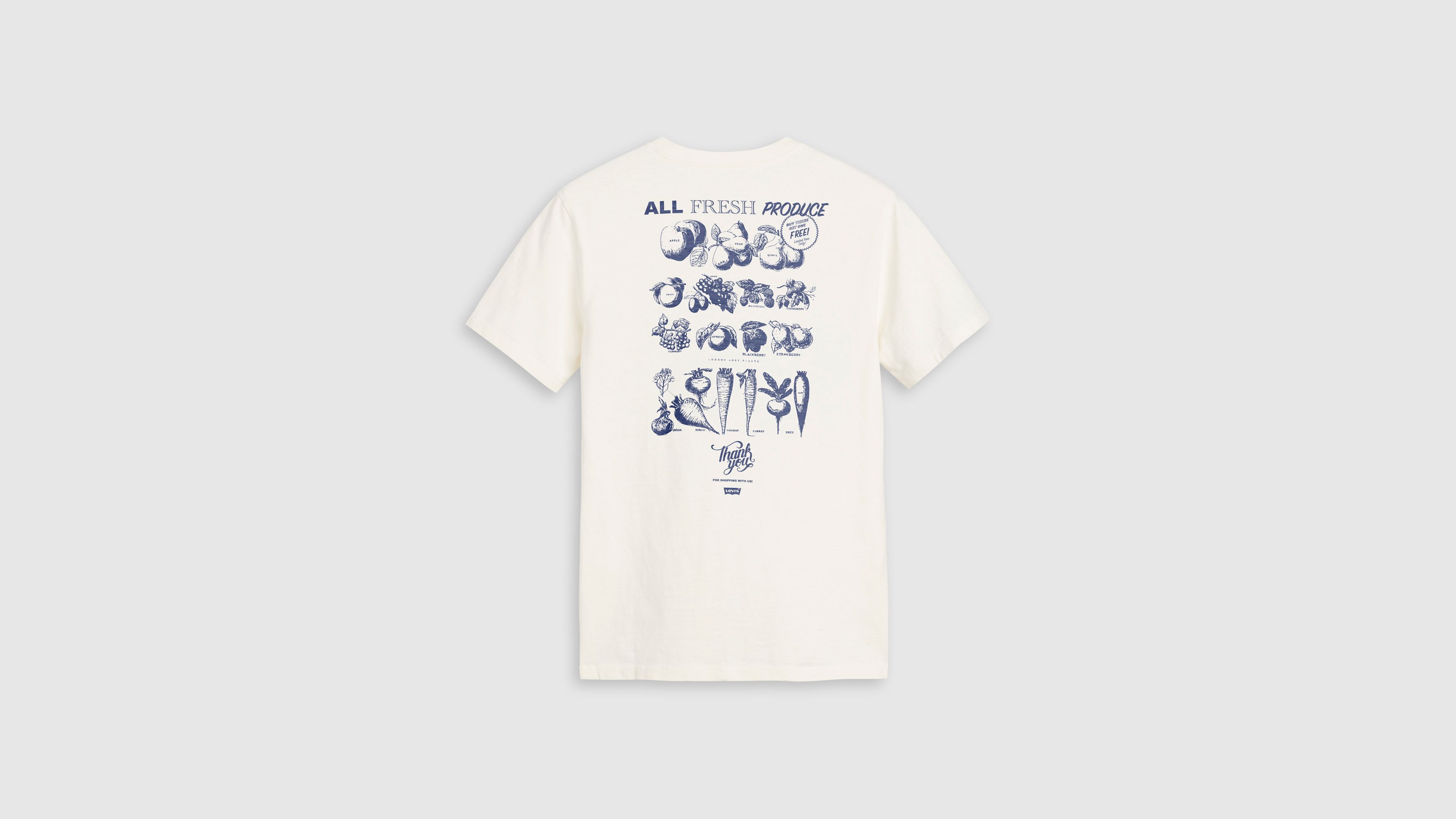 T-shirt med rund hals och tryck 6