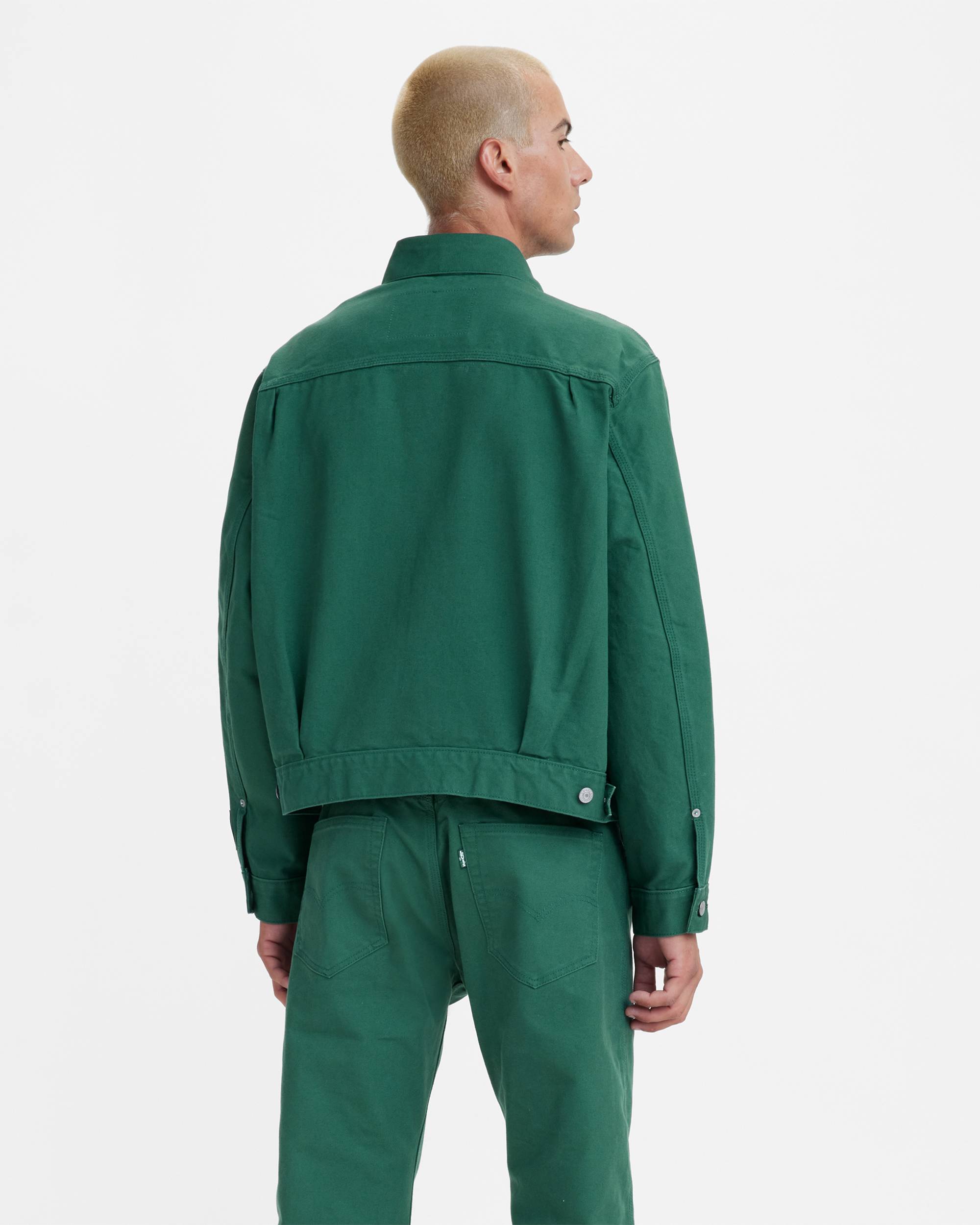 Levi's® X Reese Cooper® Men's Type Ii Trucker Jacket - Green Levi's® X Reese Cooper® Men's Type Ii Trucker Jacket - Green