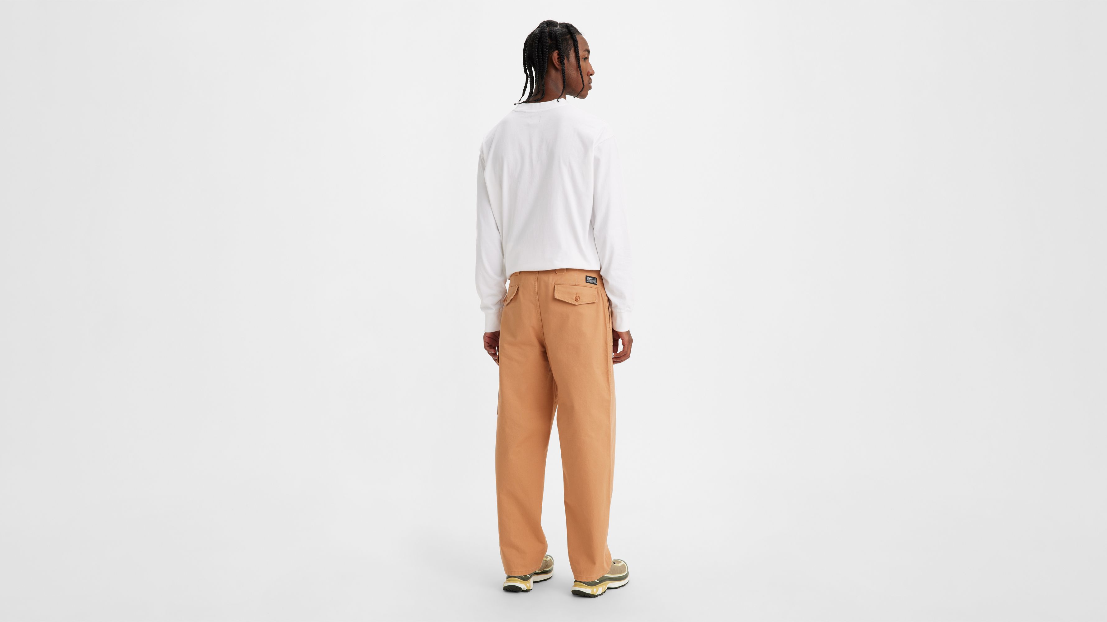 Levis skate shop pleated trousers