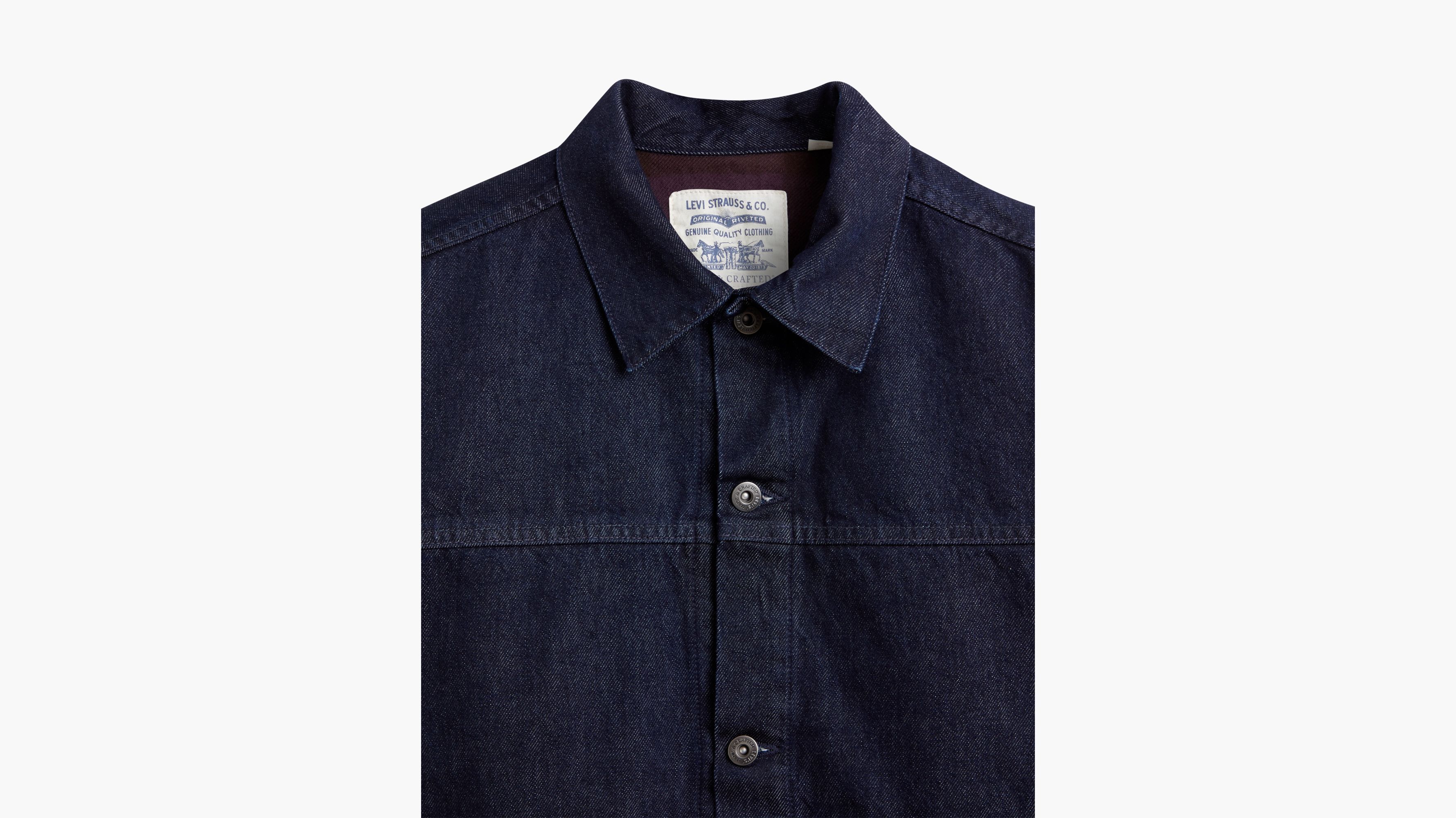 Levi's made & crafted type ii worn outlet trucker