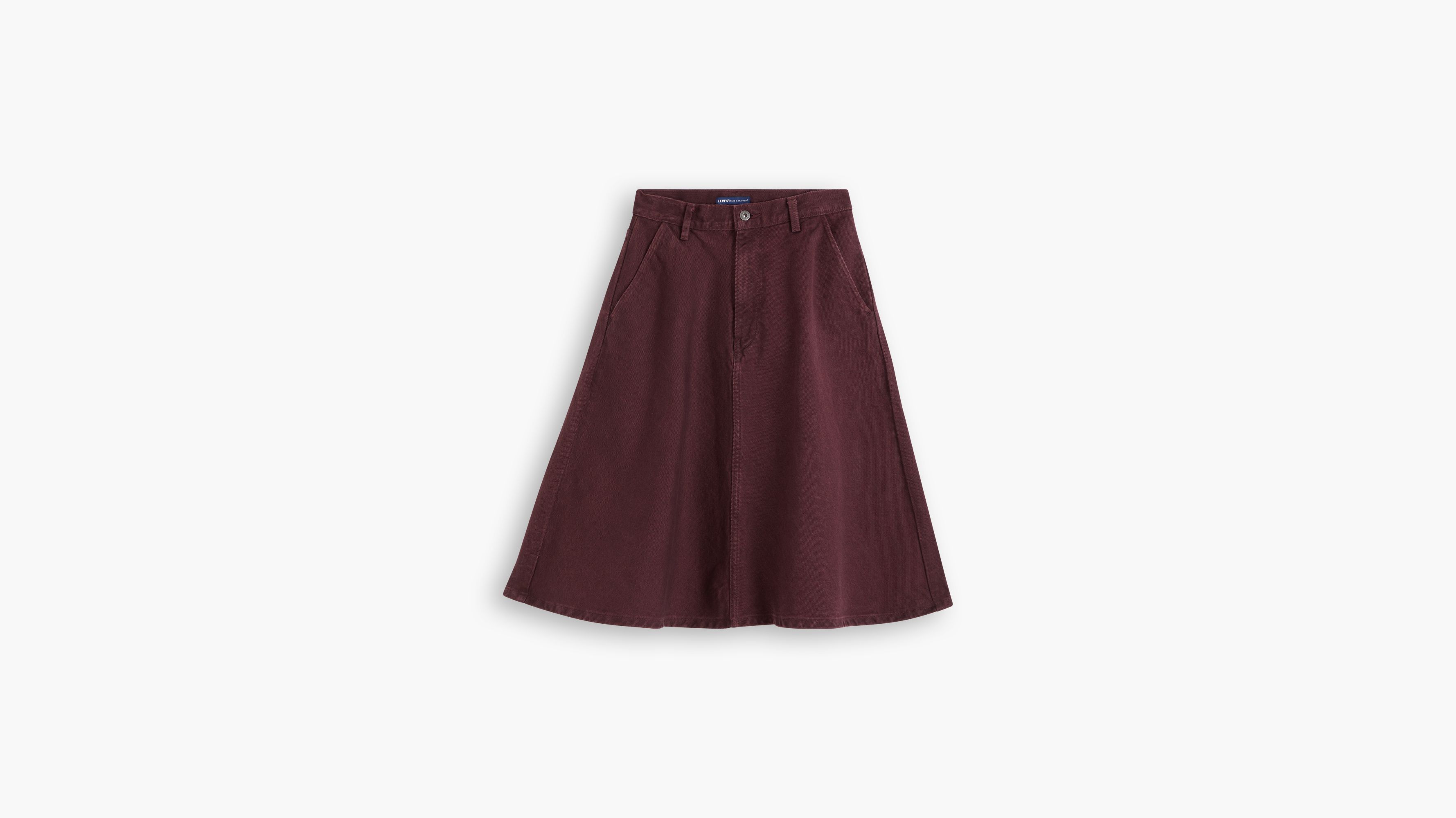 Levi's red skirt sale