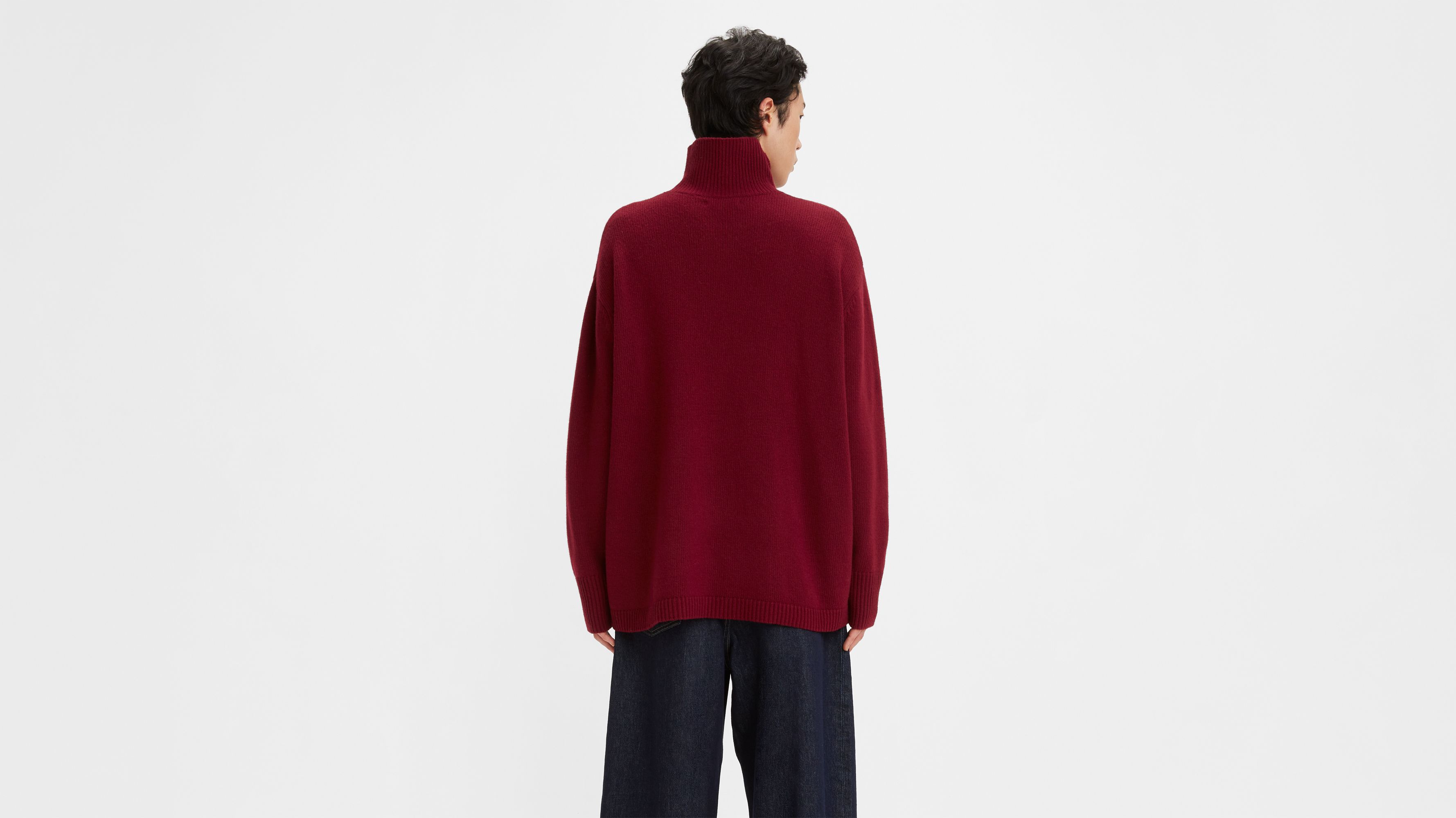 LEVI’S MADE&CRAFTED / ニット・セーター(厚手)/XL/ウール/RED/PC9-A2980-0000// Levi's® Made & Crafted® Flared Sweater - Multi Colour | Levi's® KZ