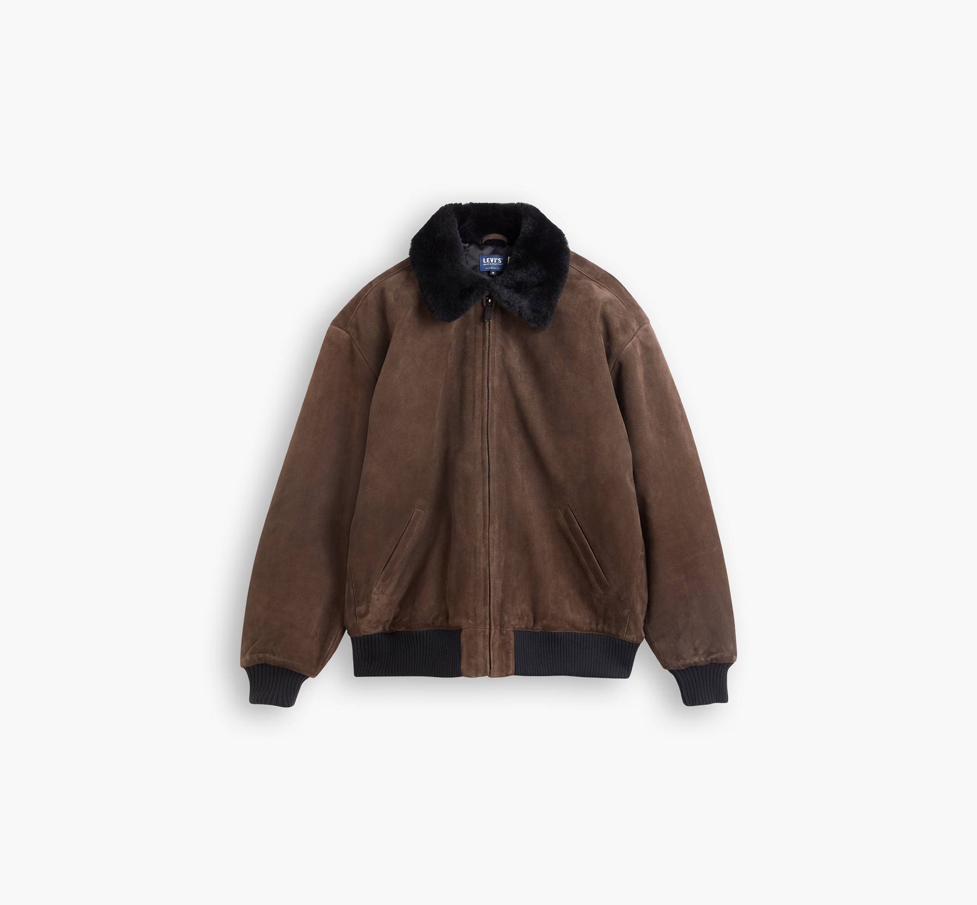 Levi's® Made & Crafted® Suede Bomber Jacket 5