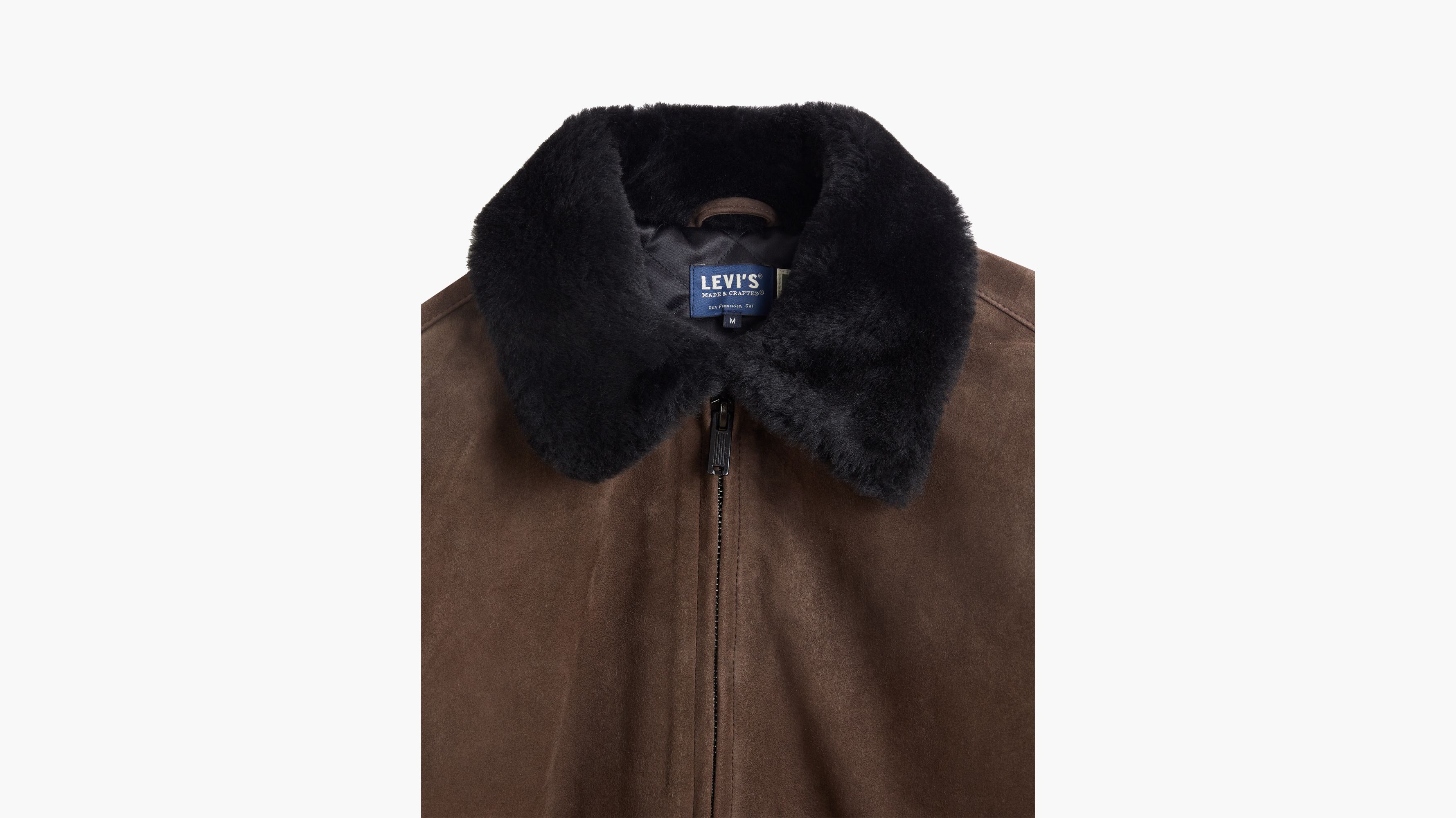 Levi's® Made & Crafted® Suede Bomber Jacket 7