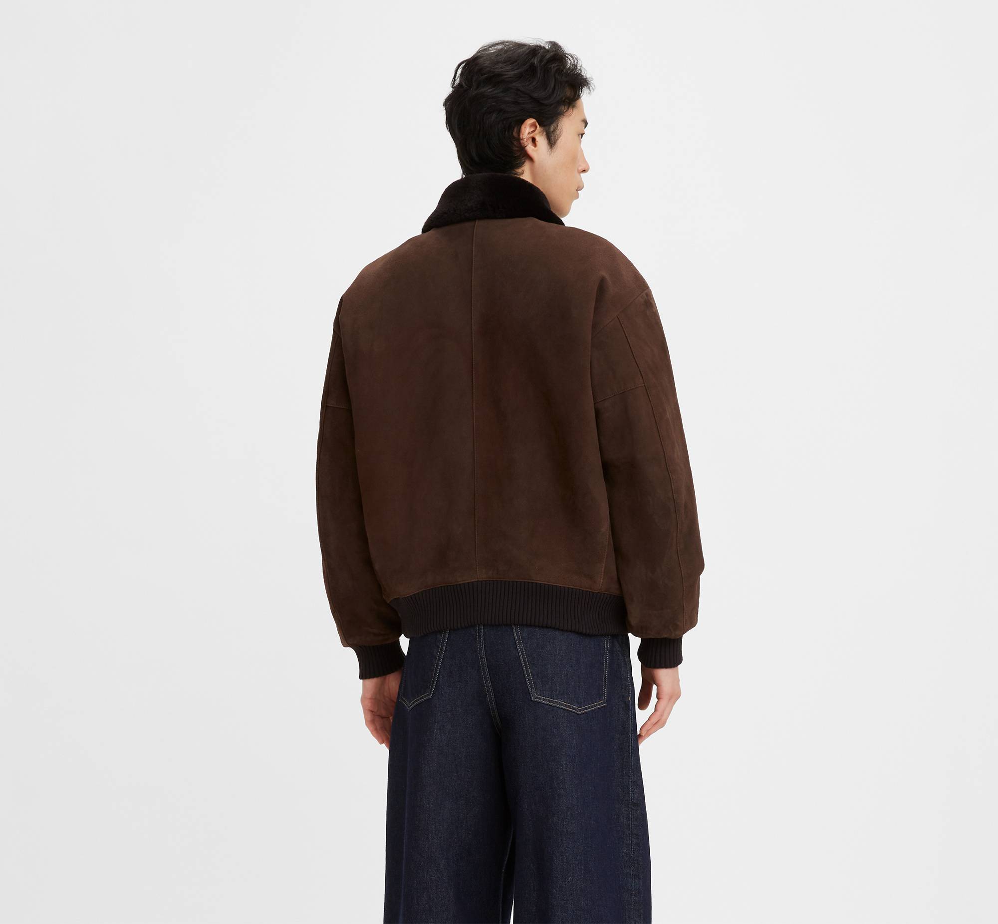Levi's® Made & Crafted® Suede Bomber Jacket 2