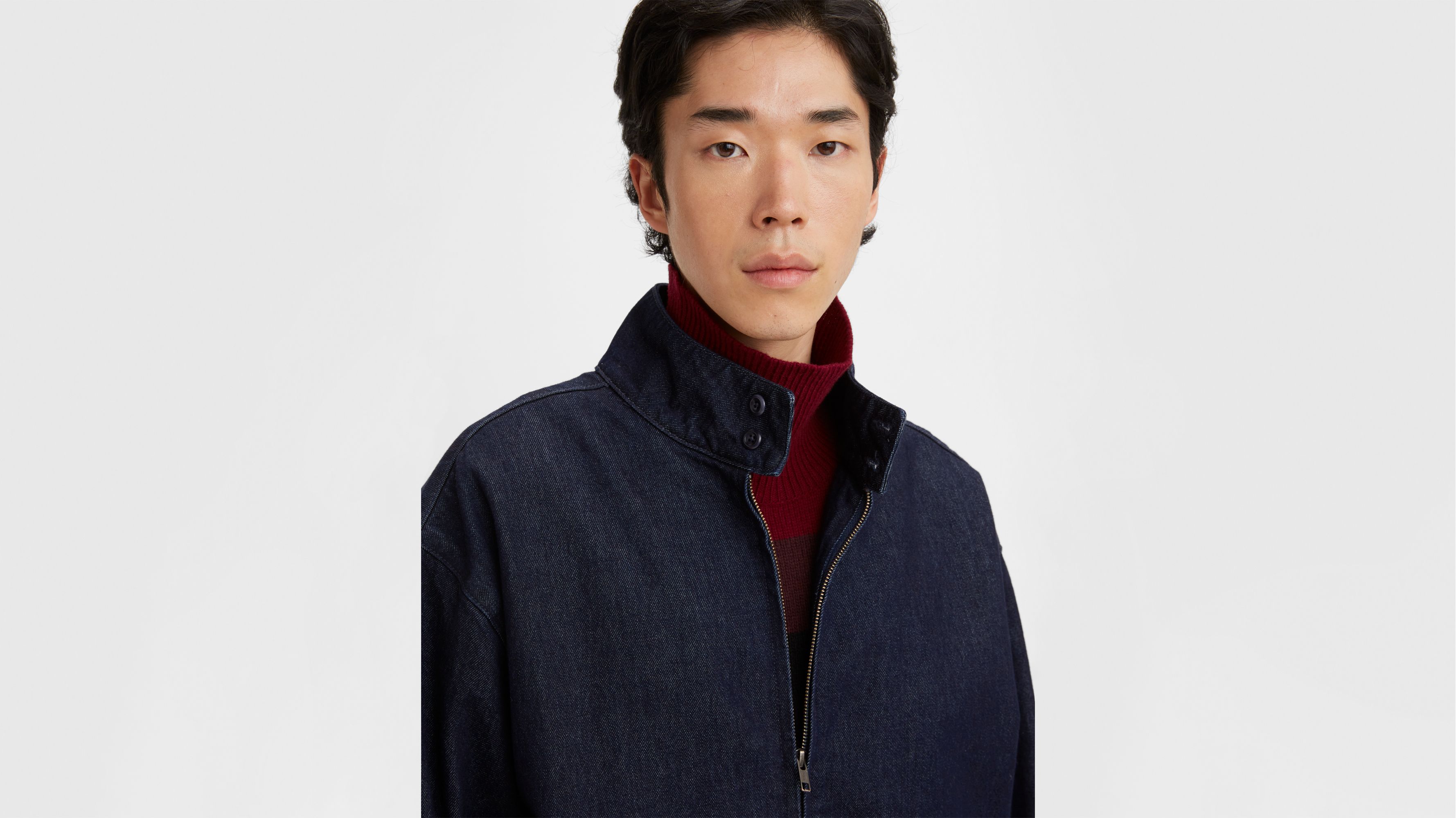 Levi's stretch deals harrington jacket