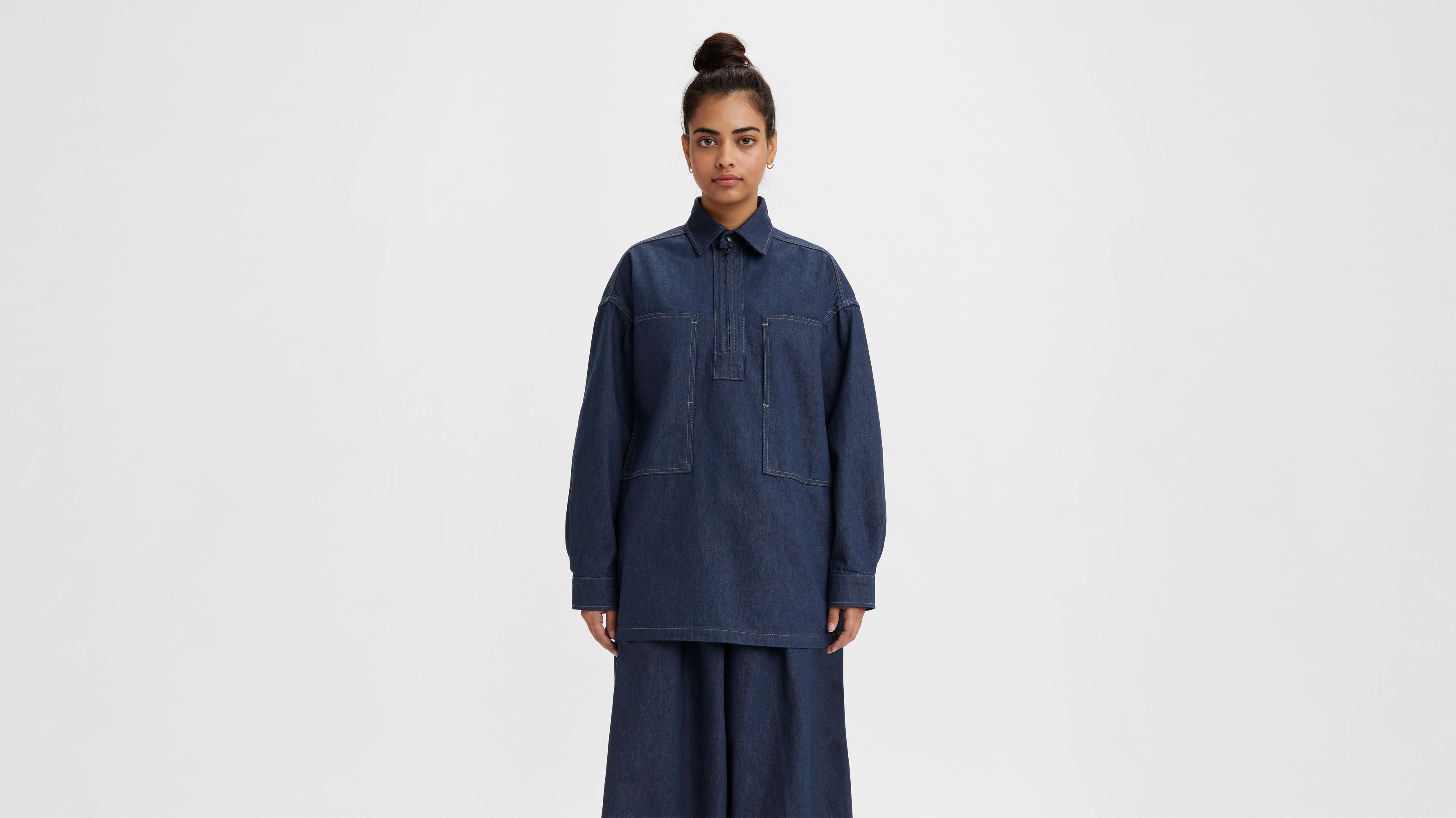 Levi's® Made & Crafted® Denim Family Jumper - Blue | Levi's® XK