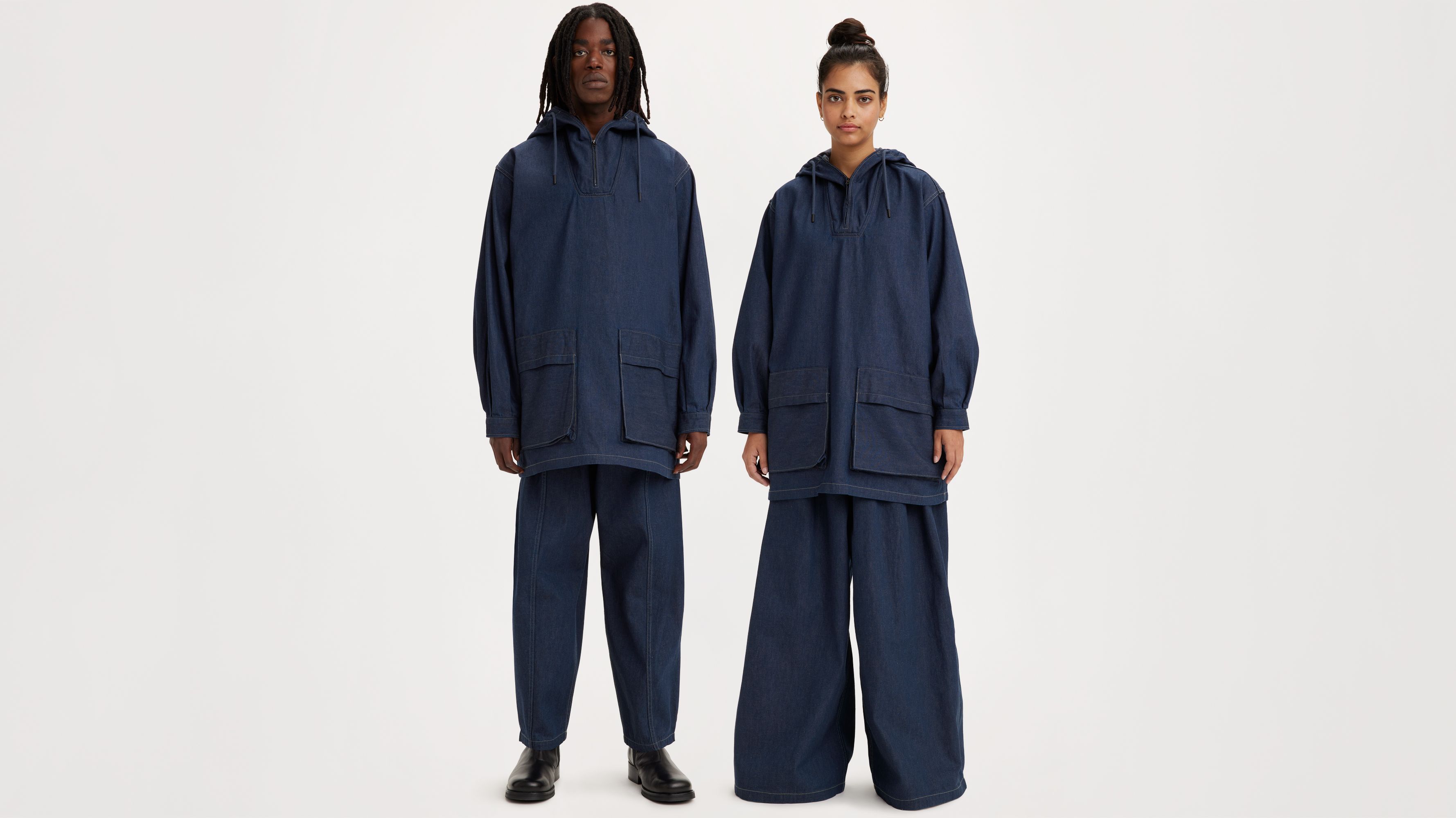 Denim Family Short Parka 1