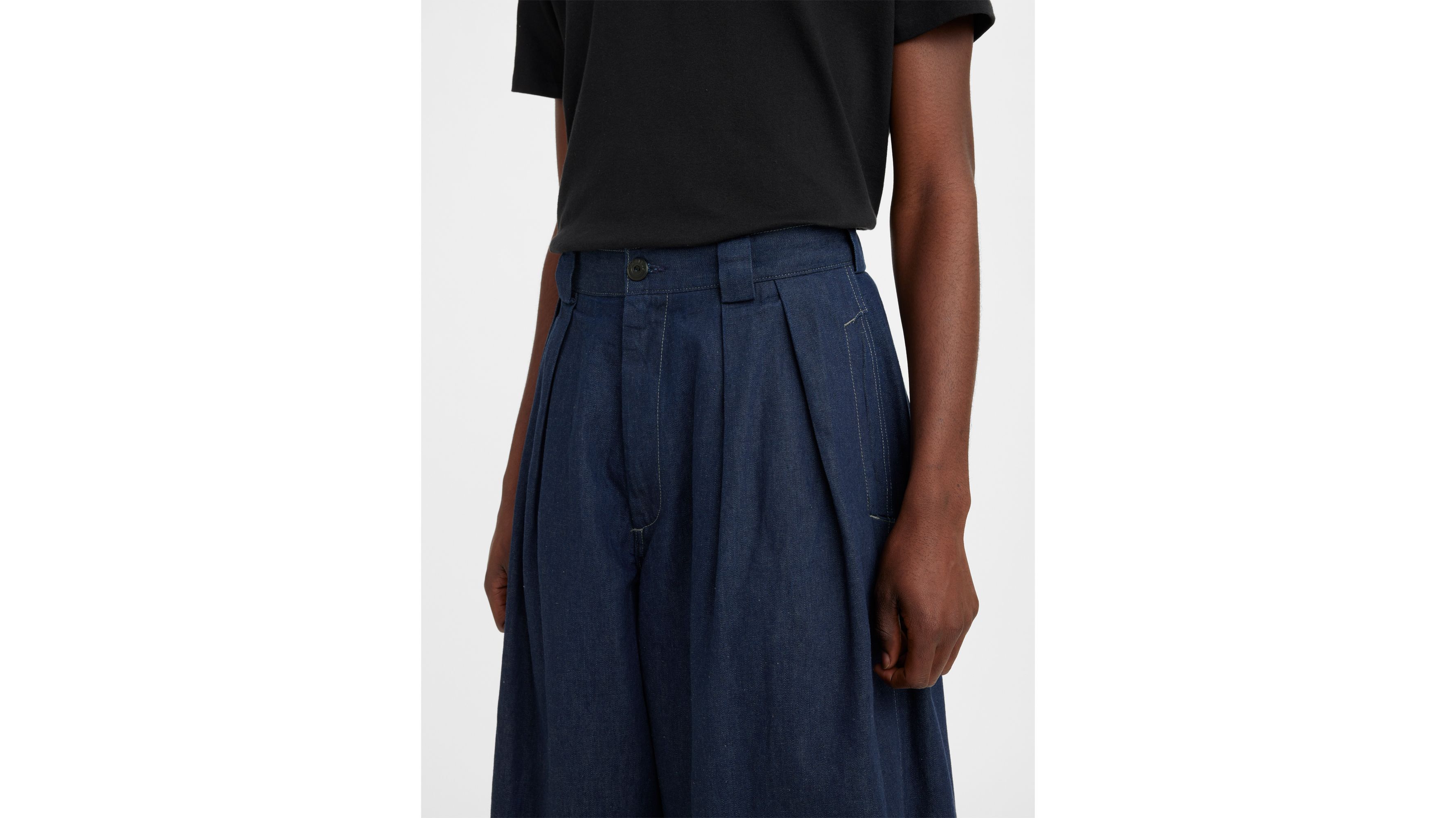 Levi's® Made & Crafted® Denim Family Ultra Pleated Trousers 4